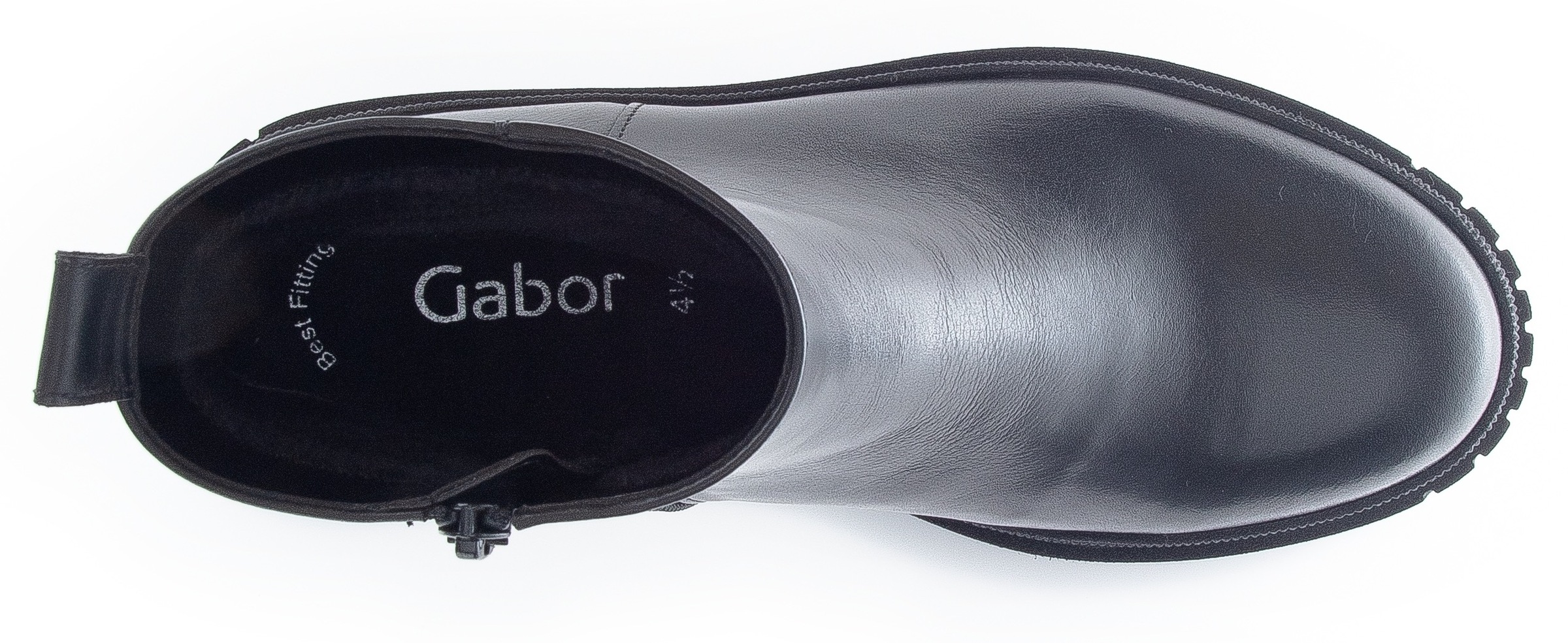 Gabor Stiefelette, Keilabsatz, Stiefelette mit markanter Laufsohle