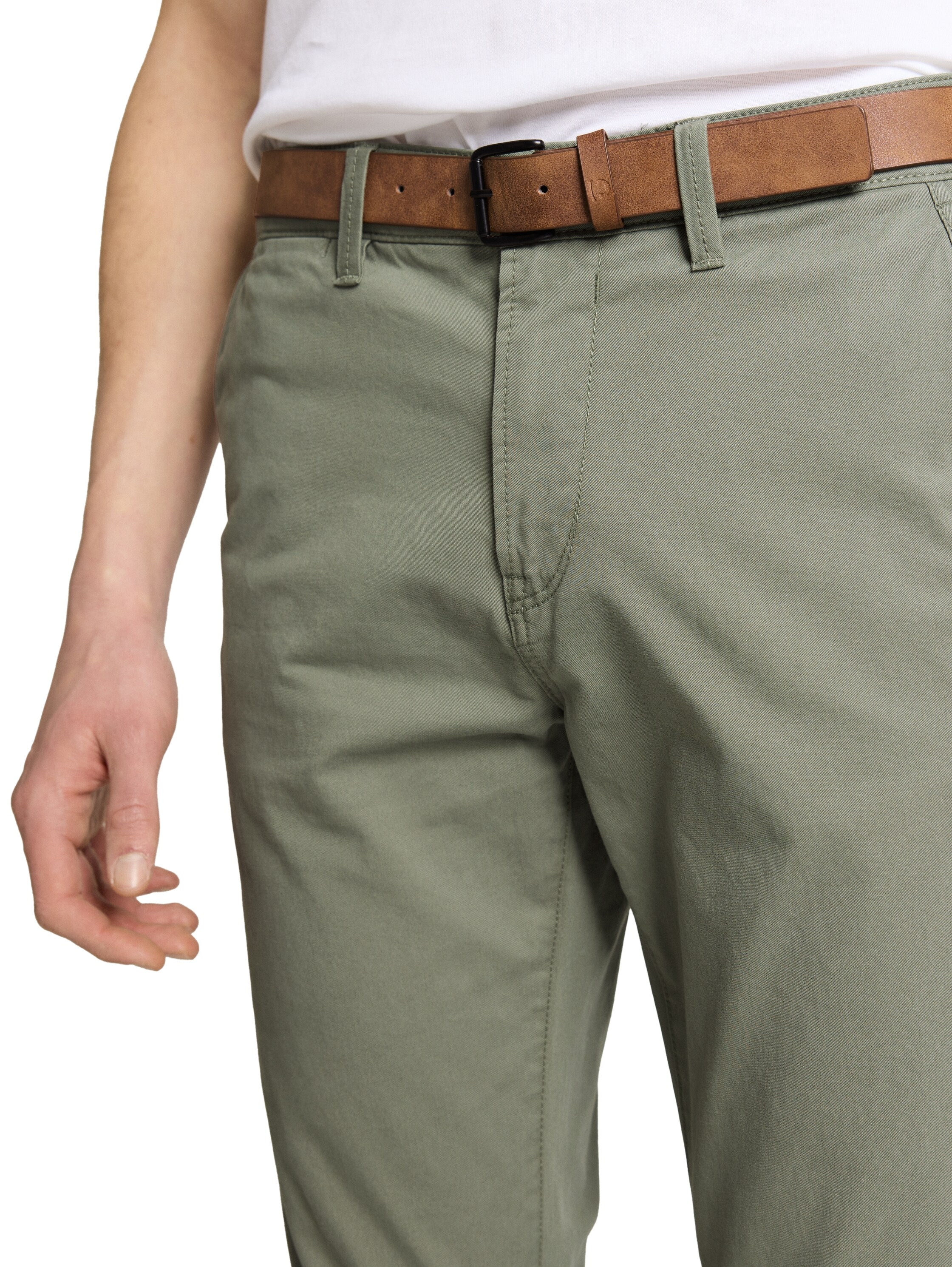 TOM TAILOR Denim Chinohose  leicht vorgewaschen