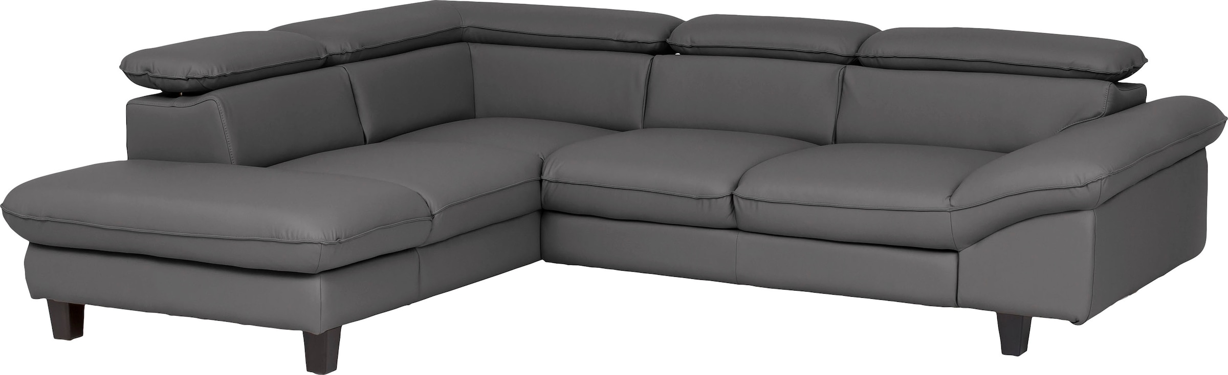 Home affaire Ecksofa »Pilot L-Form«, mit Kopfteilverstellung, wahlweise mit Bettfunktion & Bettkasten