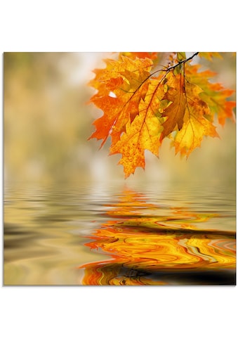Artland Glasbild »Herbstblätter«, Blätter, (1 St.) kaufen