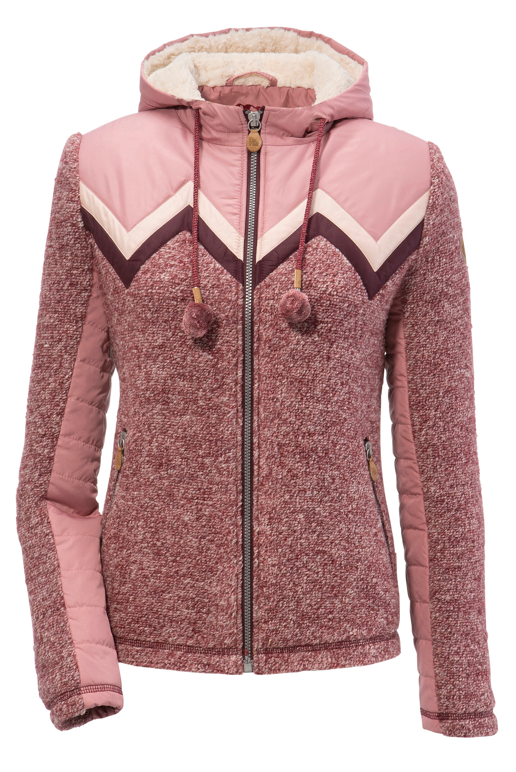 Image of Piz Palü Trachtenjacke, Damen, mit Fellimitat gefütterter Kapuze und Kordel bei Ackermann Versand Schweiz