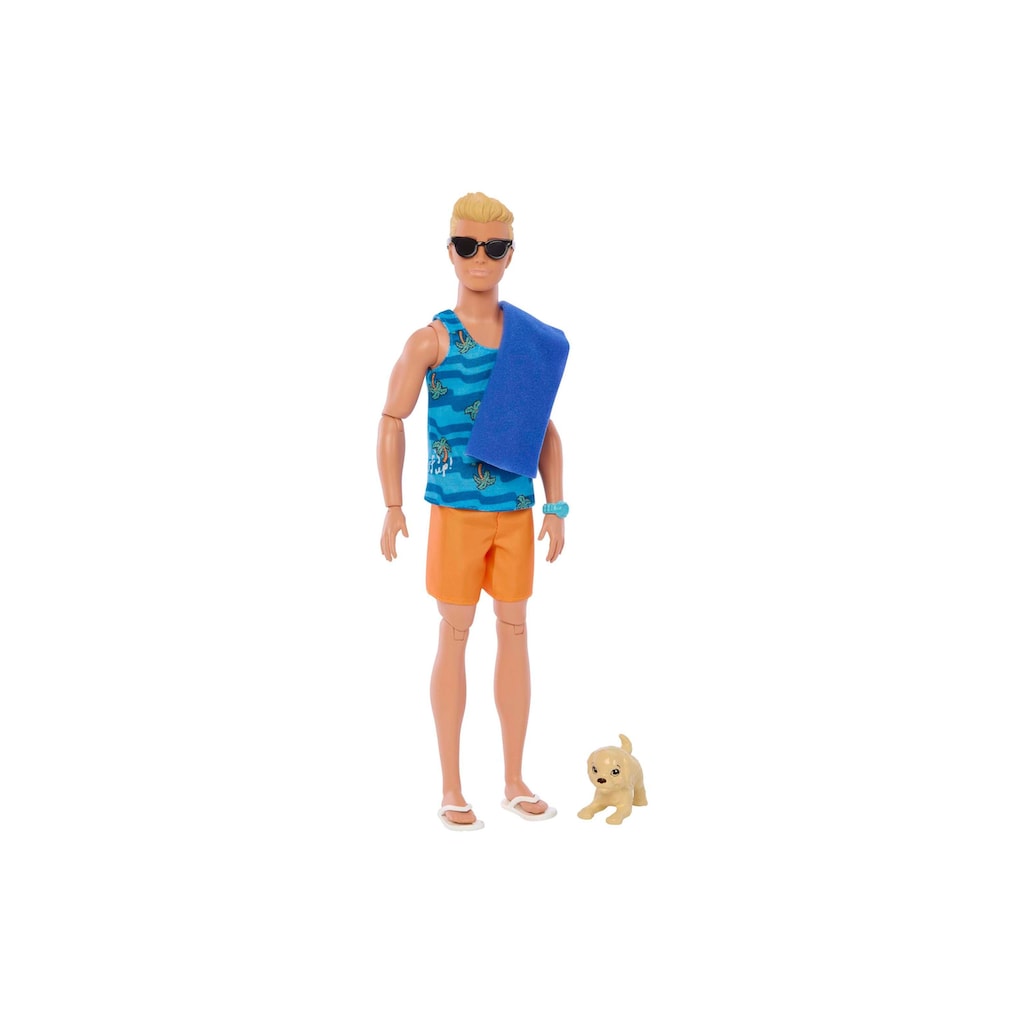 Barbie Anziehpuppe »Ken Surfer-Puppe & Acc«