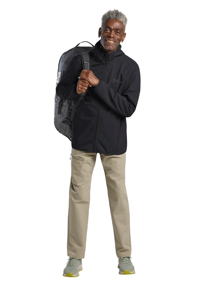 Jack Wolfskin Veste softshell »BORNBERG HOODY M« avec capuche
