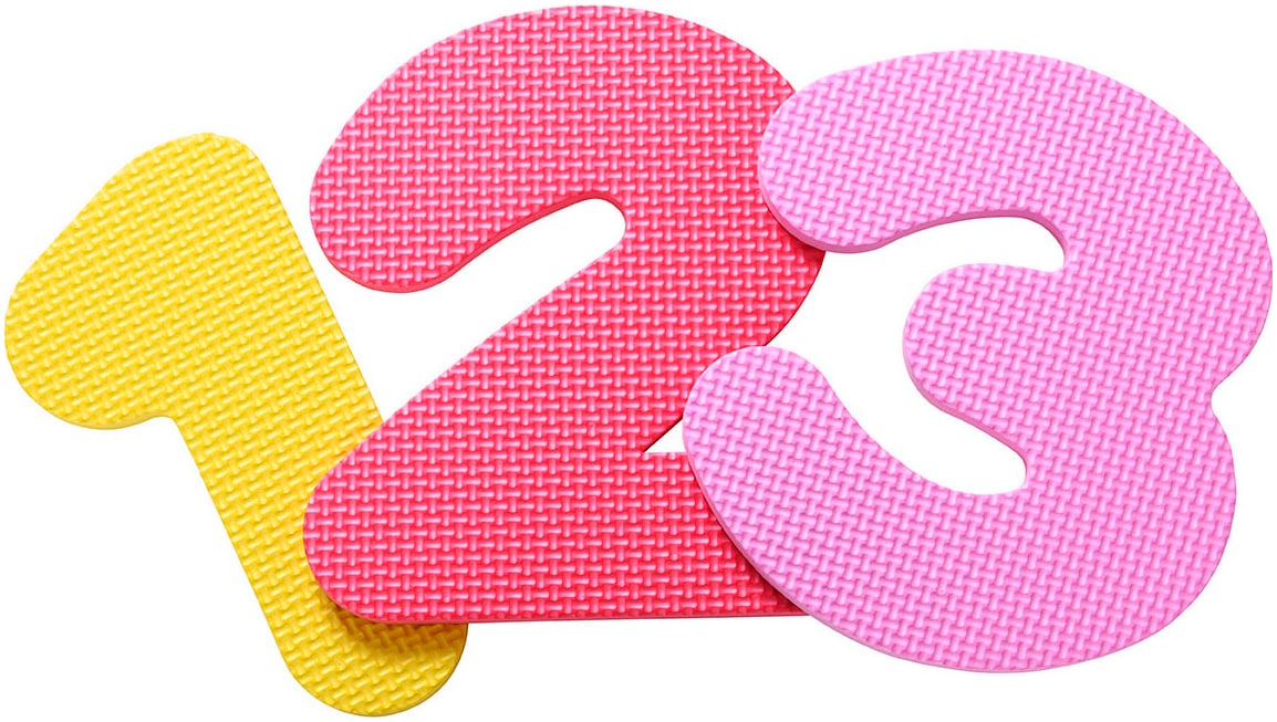 Knorrtoys® Puzzle »Zahlen«, (10 tlg.), Puzzlematte, Bodenpuzzle