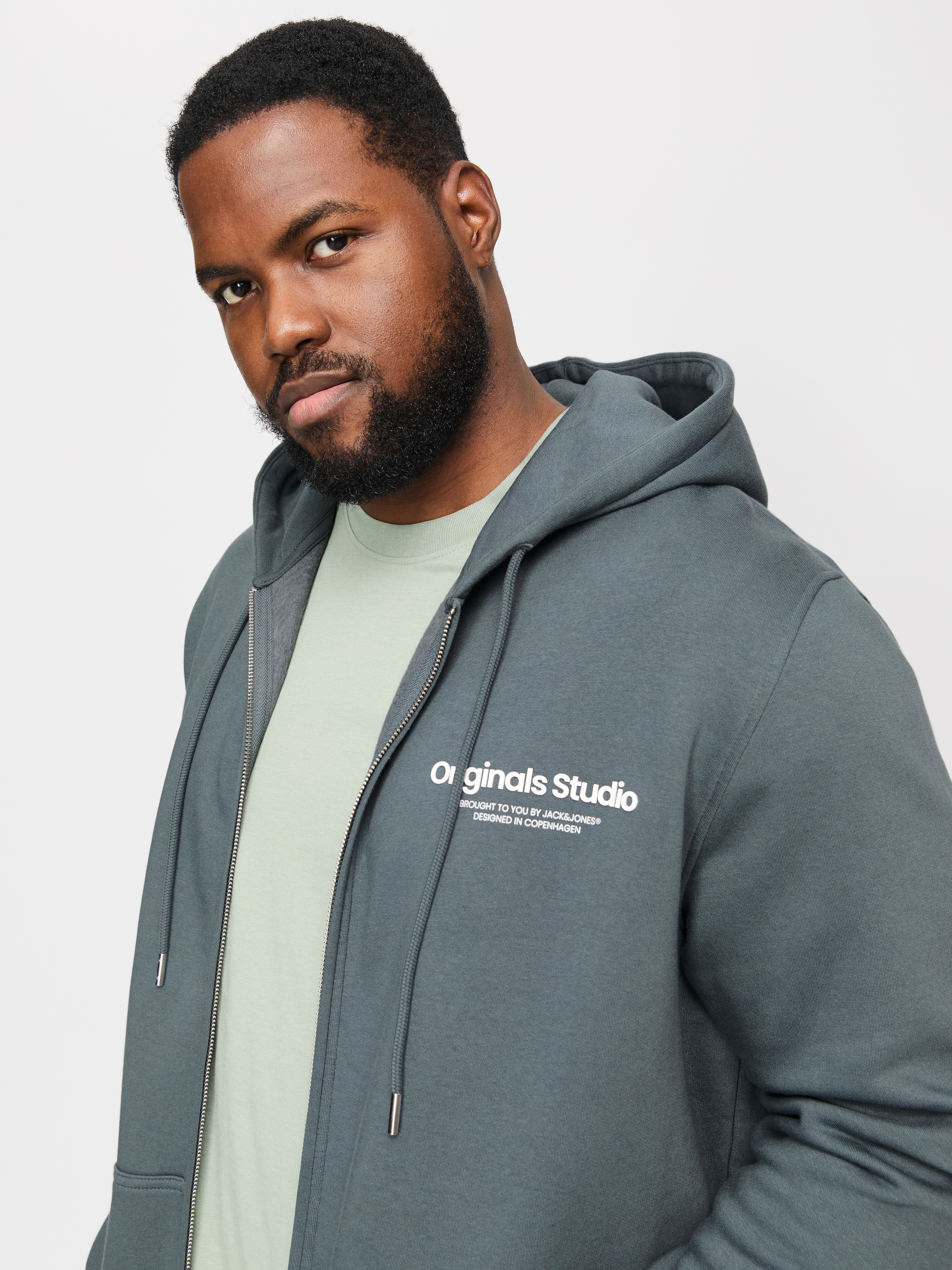 Jack & Jones PlusSize Kapuzensweatjacke »JORVESTERBRO SWEAT ZIP HOOD NOOS PLS«