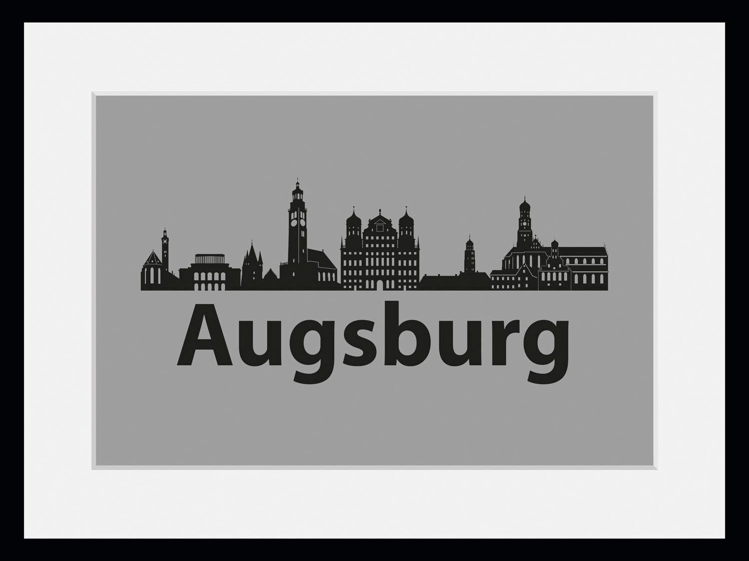 Image of queence Bild »Augsburg Skyline«, Städte, (1 St.) bei Ackermann Versand Schweiz