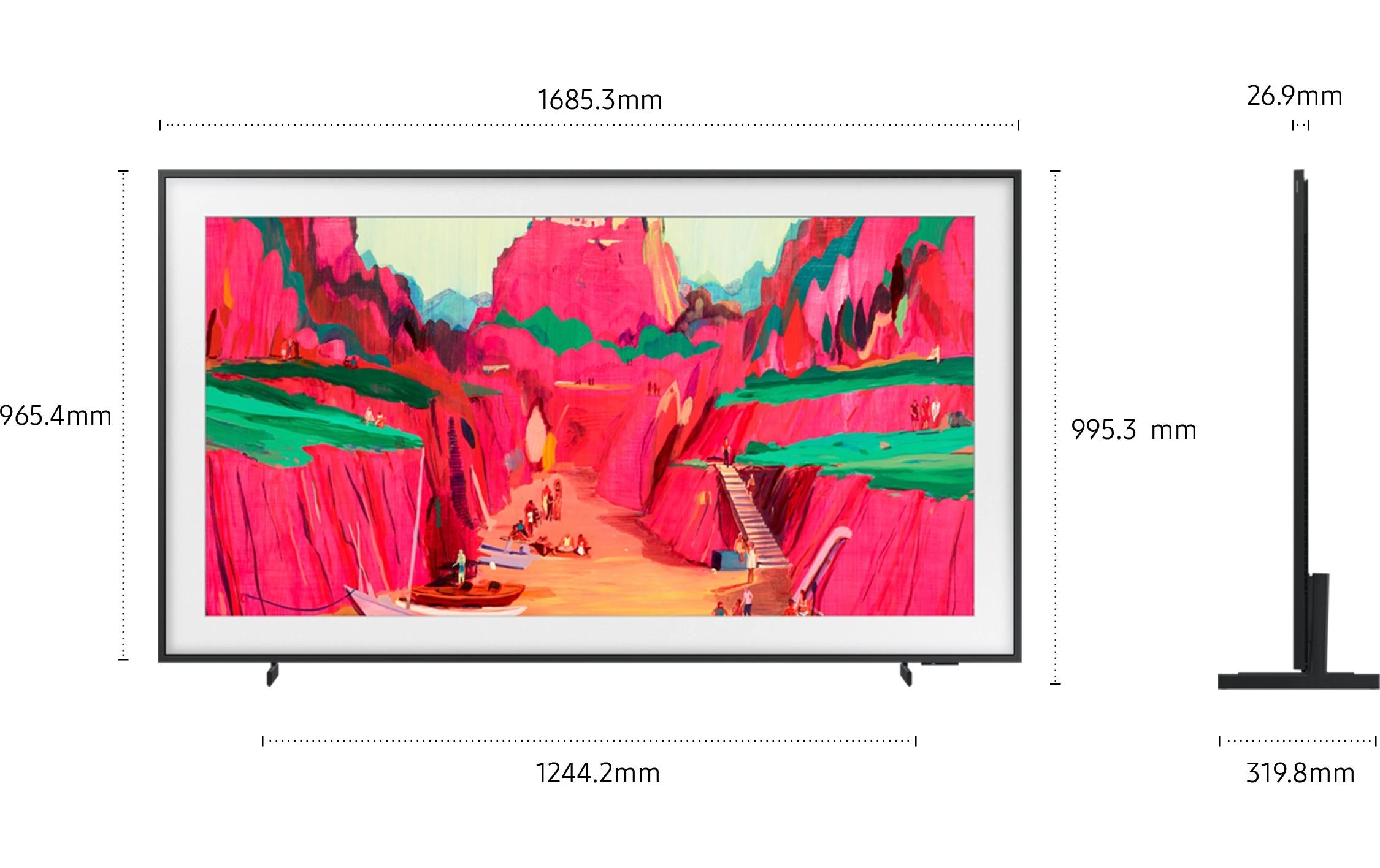 Samsung Téléviseur QLED »QE75LS03FW« 189 cm/75 ″