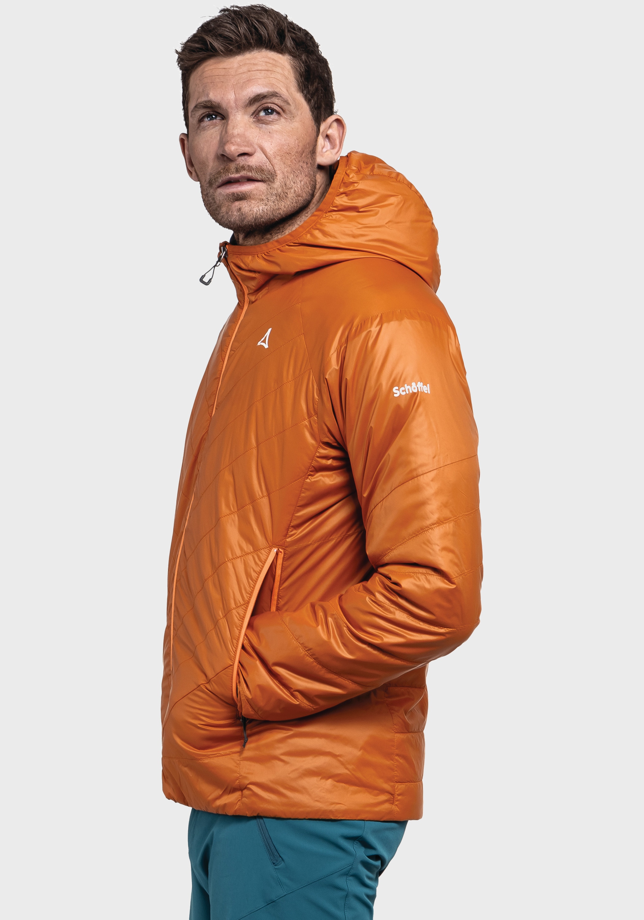 Schöffel Funktionsjacke »Hiking Ins Jacket Style Cascata MNS« mit Kapuze