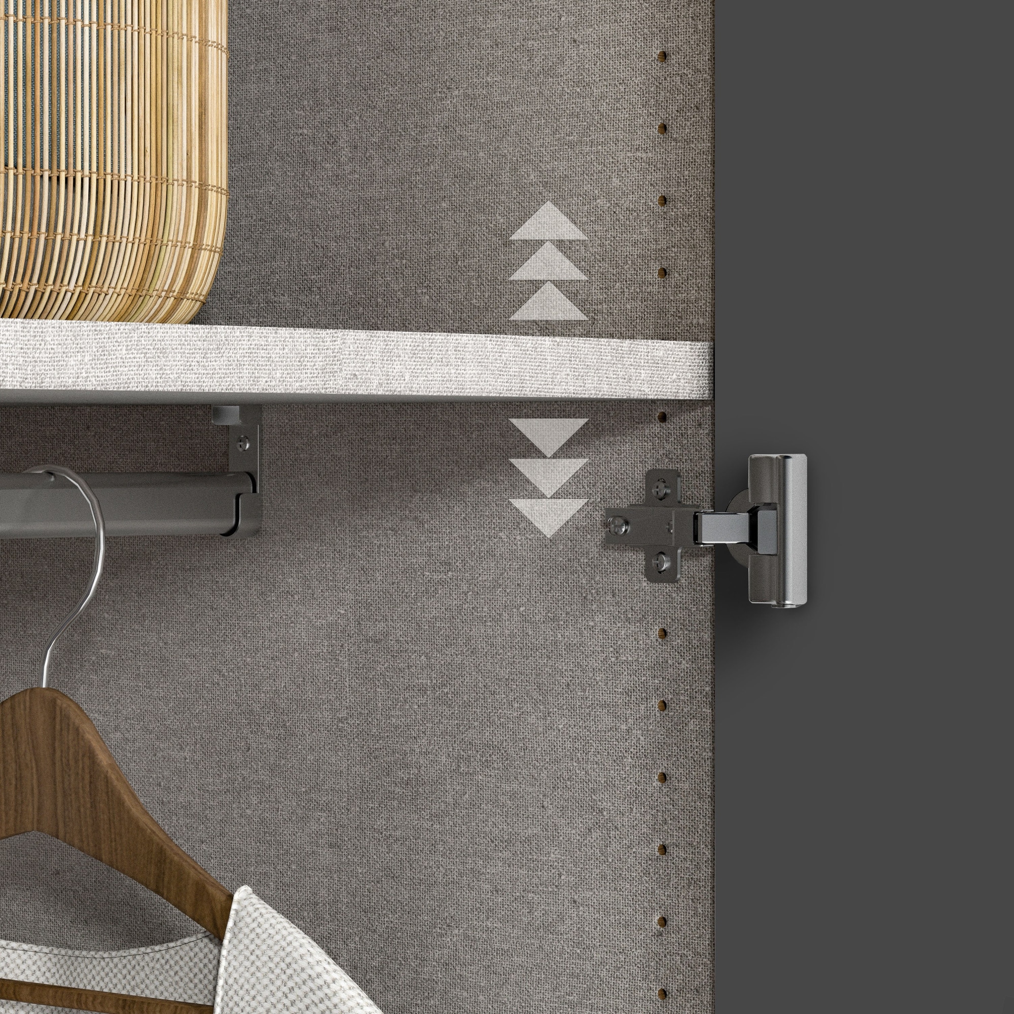 INOSIGN Tablette de rangement »Einlegeboden Zubehör für Kleiderschränke Ametista-Rubino« 1 cuis tlg. Breite/Tiefe: 97,6x57 cm