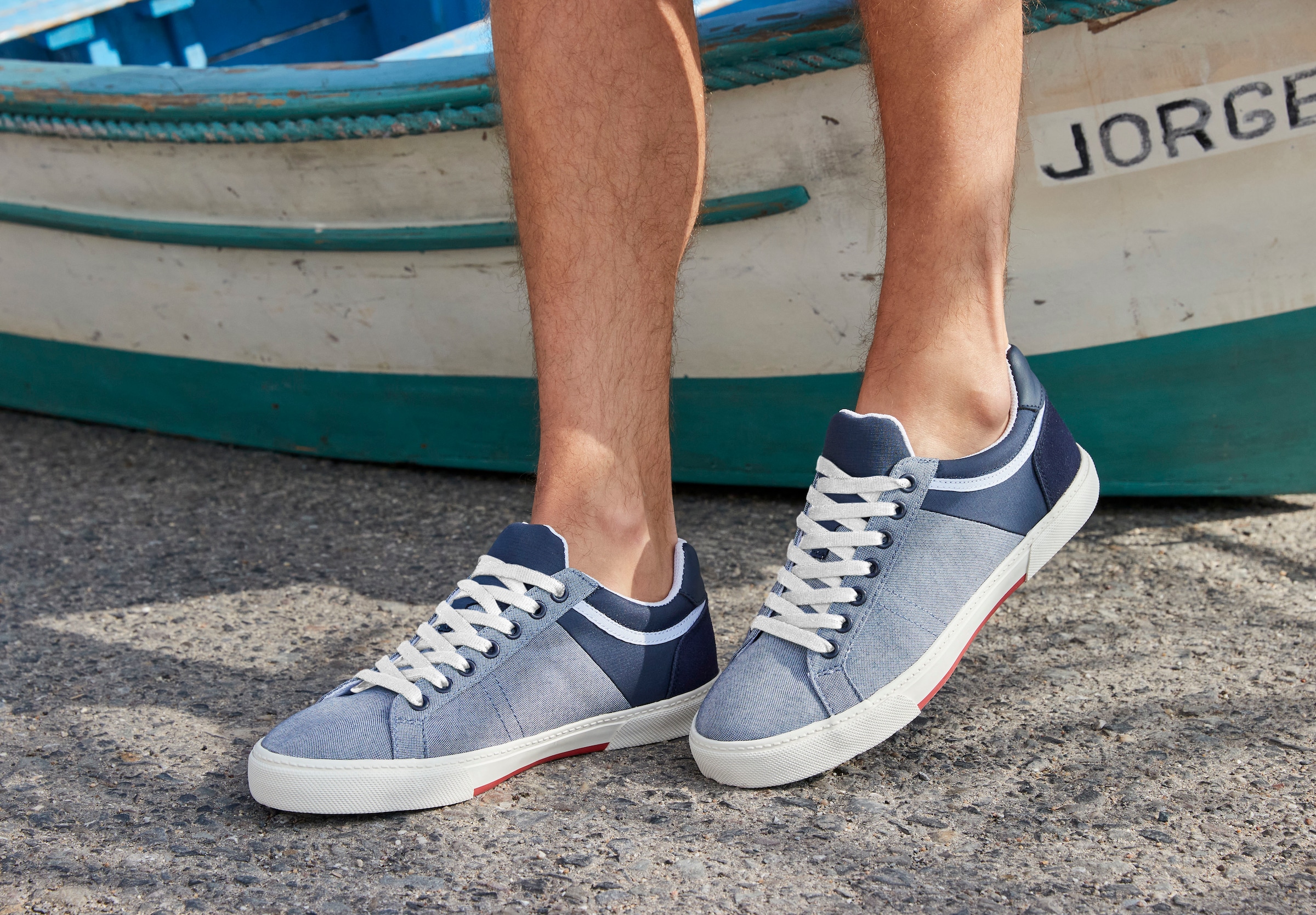 AUTHENTIC LE JOGGER Sneaker »Schnürschuh«, aus hochwertigen Materialien, Schnürhalbschuhe, Freizeitschuhe VEGAN