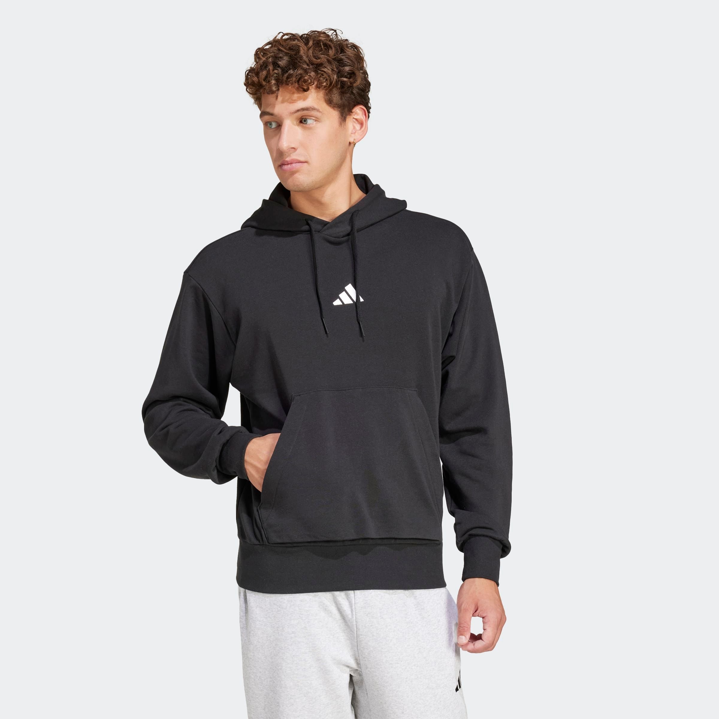 Image of adidas Sportswear Kapuzensweatshirt "ESSENTIALS FEELCOZY FRENCH TERRY HOODIE"