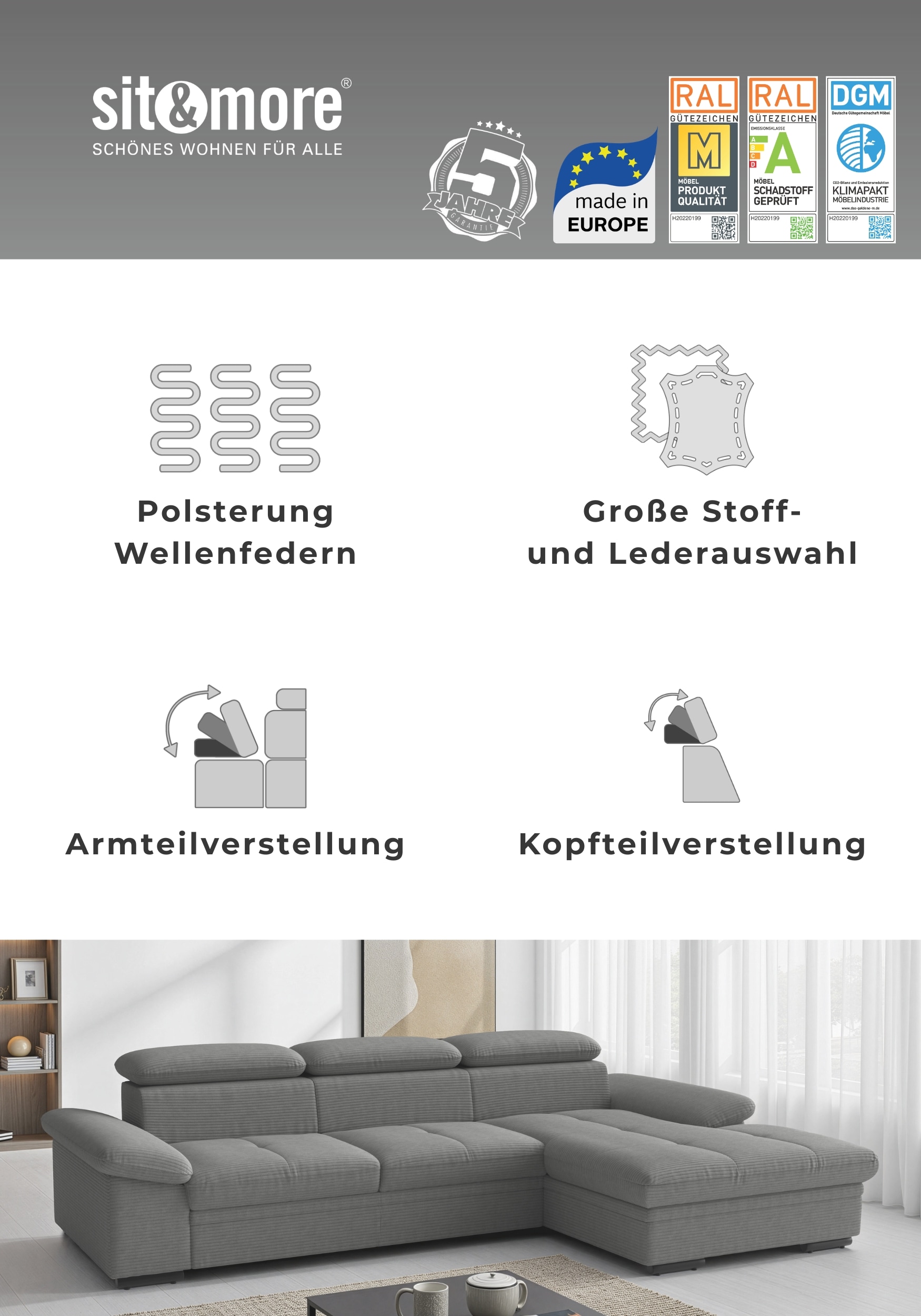 sit&more Polsterhocker »Viola« mit praktischen Stauraum