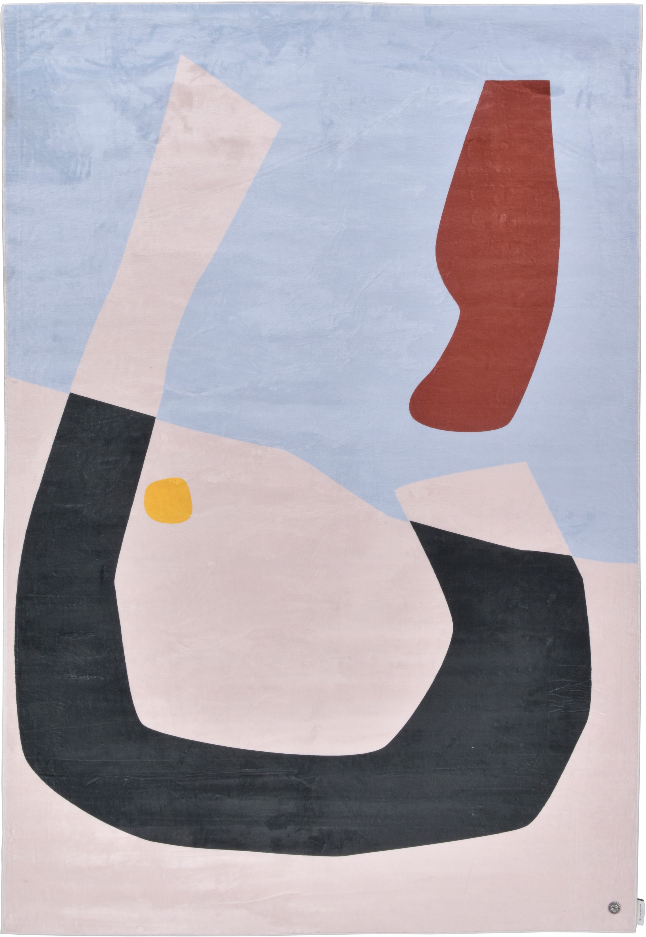 TOM TAILOR HOME Teppich »Shapes - ONE« rechteckig 5 mm Höhe Kurzflor, bedruckt, modernes Design