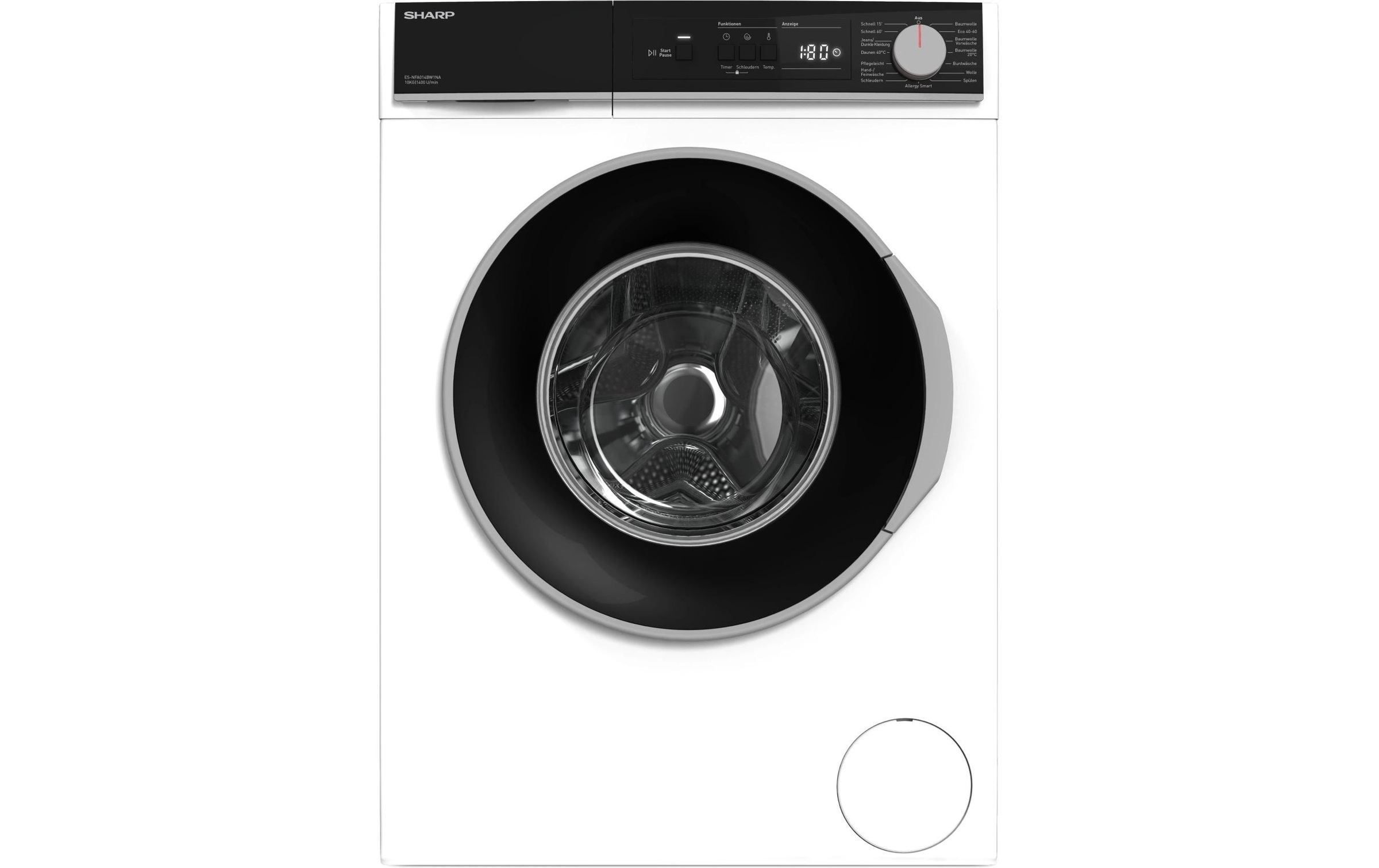Image of Waschmaschine "ES-NFA014BW1NA-CH Links" 10 kg 1400 U/min