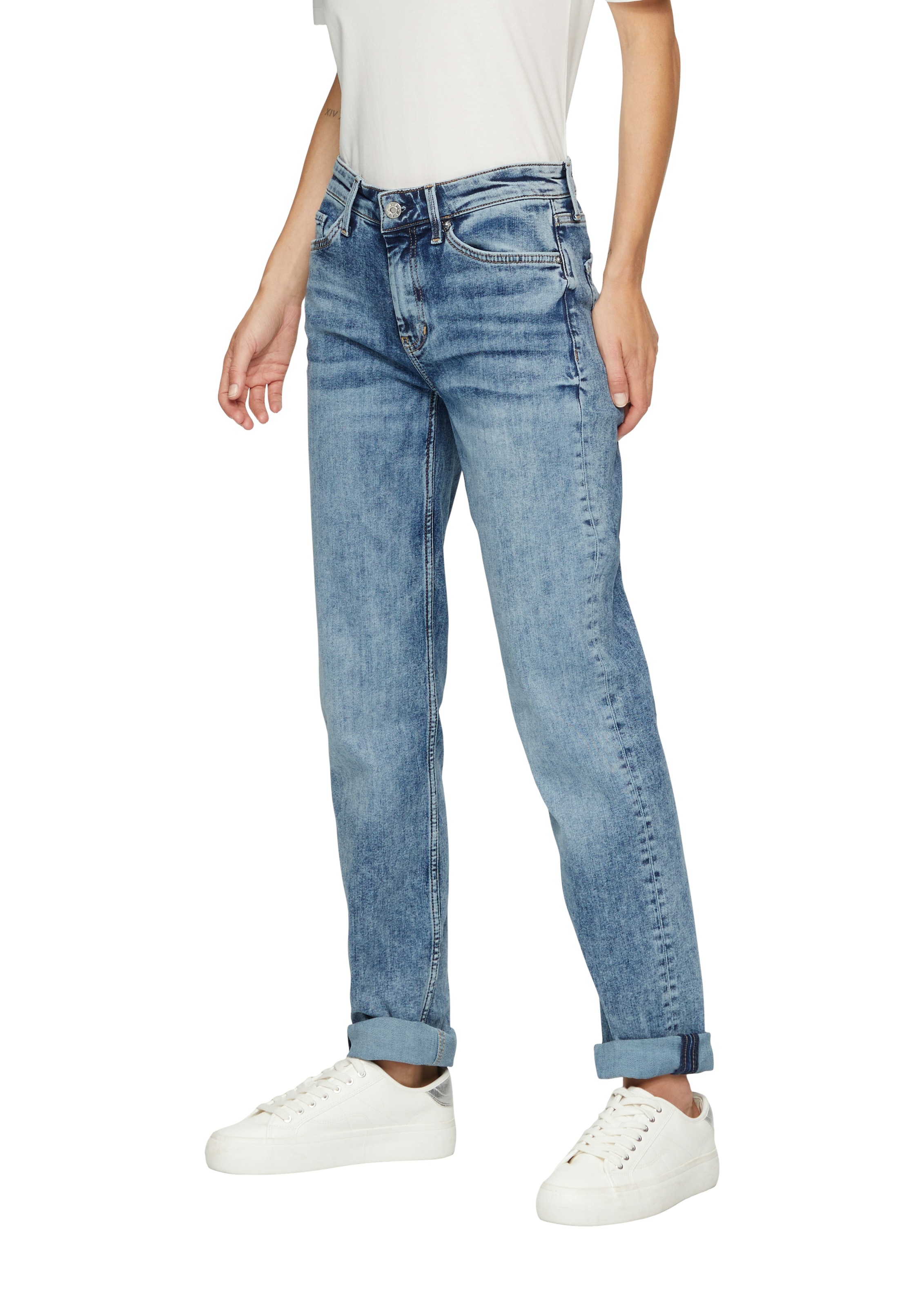 S.Oliver, Unisex, s.Oliver »KAROLIN« im Five-Pocket Style, blau32, 46, Länge 32, Jeans von s.Oliver