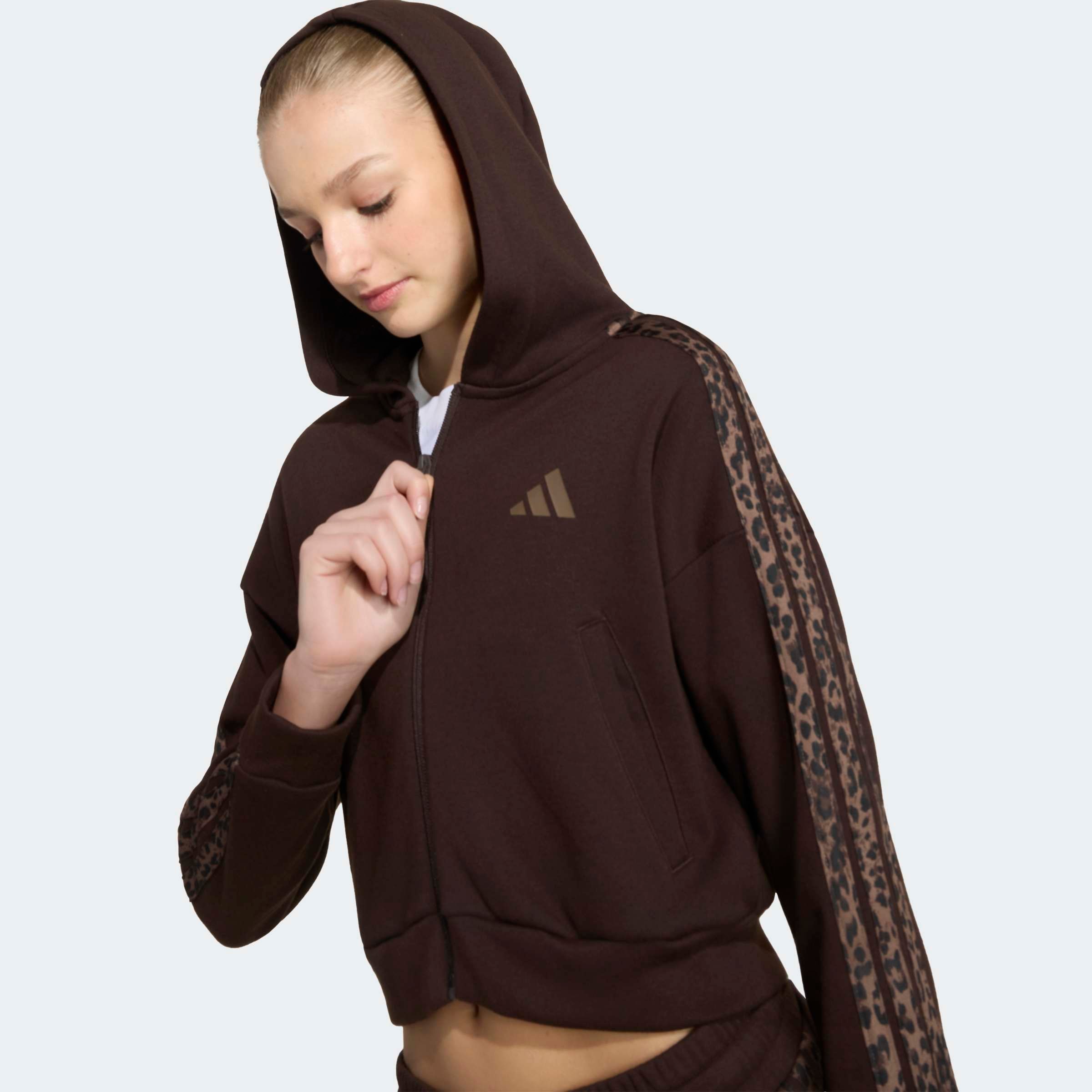 adidas Sportswear Kapuzensweatshirt »SEASONALS ANIMAL, DURCHGEHENDER REISSVERSCHLUSS«
