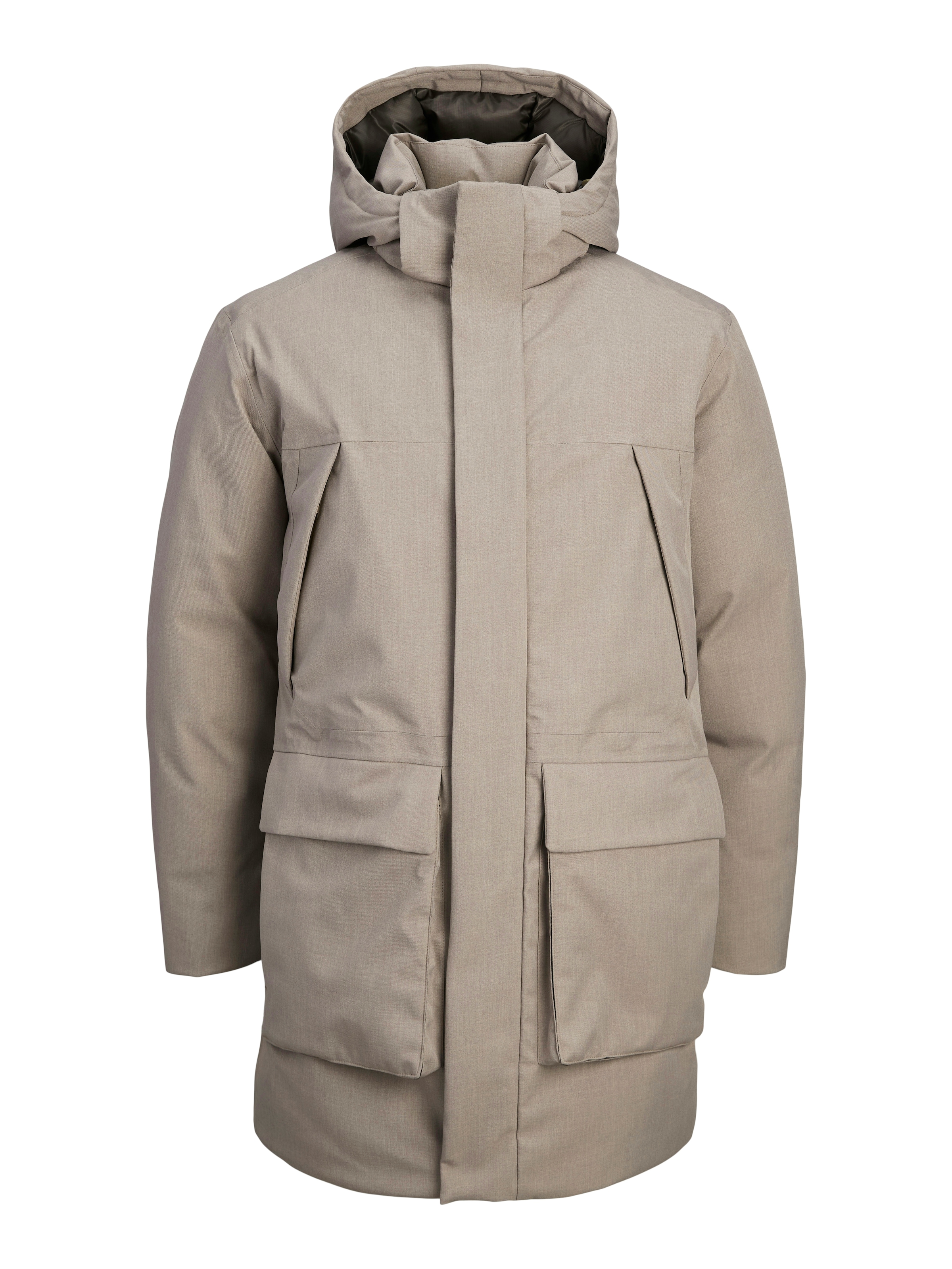 Jack & Jones Parka »JPRCCMOON MELANGE PARKA LN« mit Kapuze
