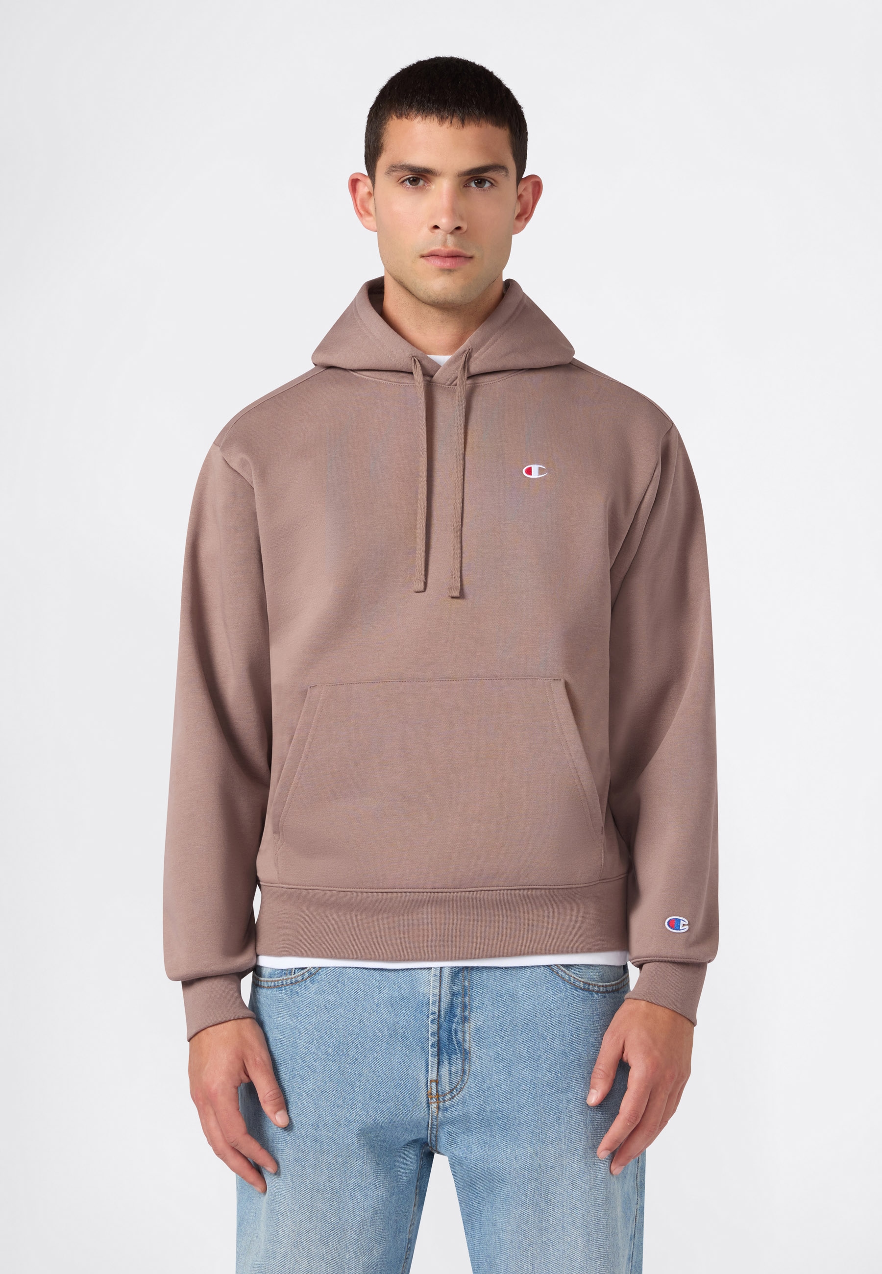 Champion Kapuzensweatshirt »SPORTWEAR HOODIE Relax Fit«, mit sportlichem Stil, Langarm-Design, aus Baumwolle und Polyester
