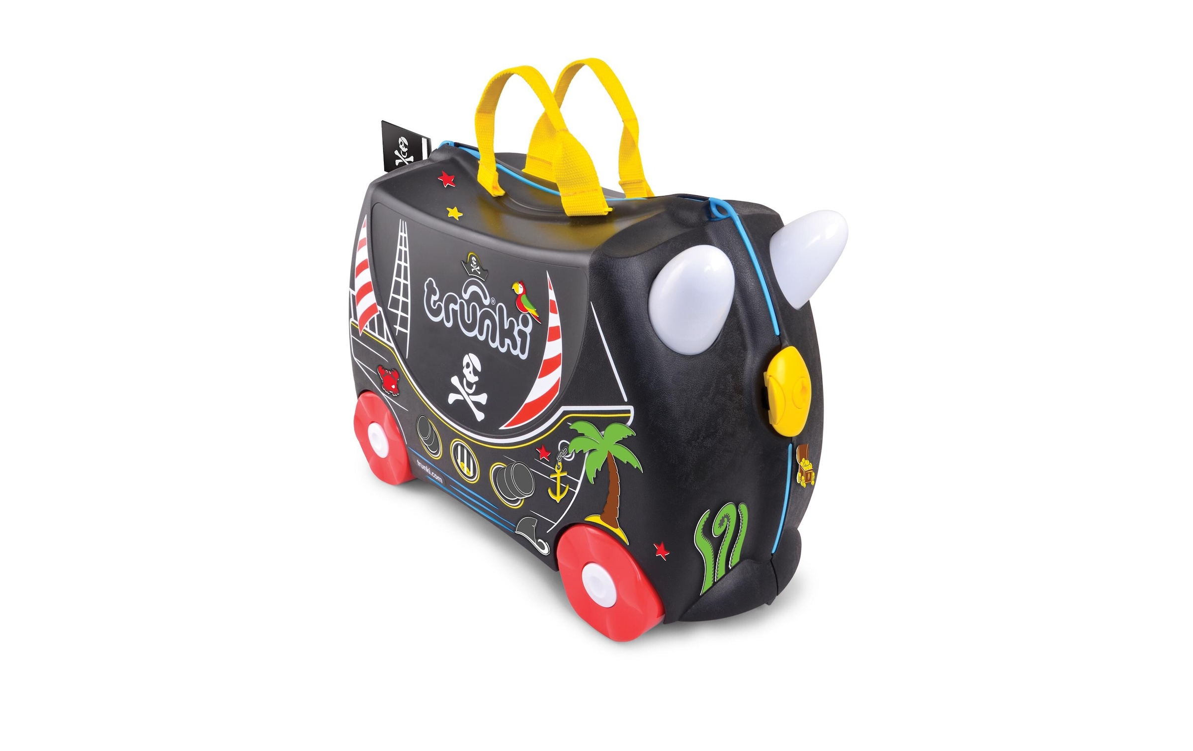 TRUNKI Trolley »Petro Pirat«, 4 Rollen