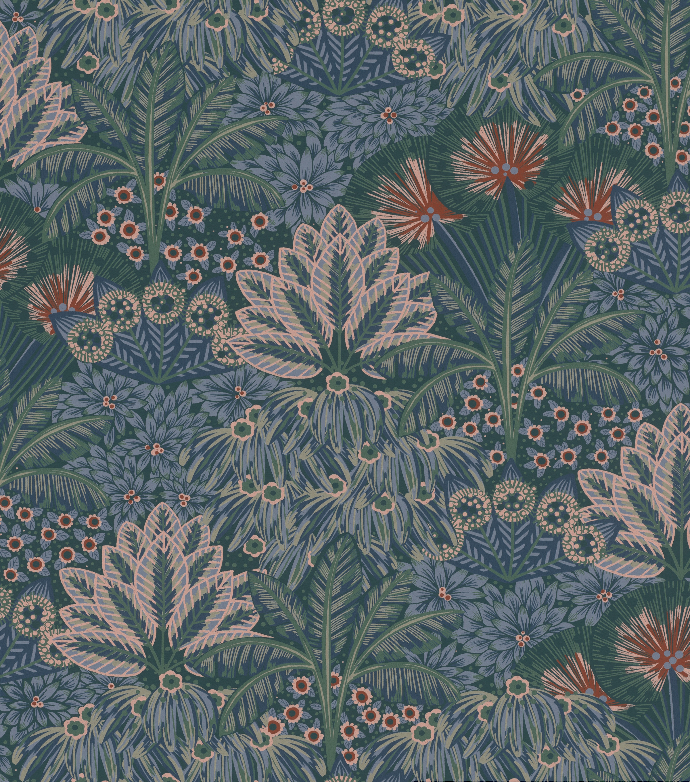 Image of Rasch Vliestapete "Sophia" floral glatt