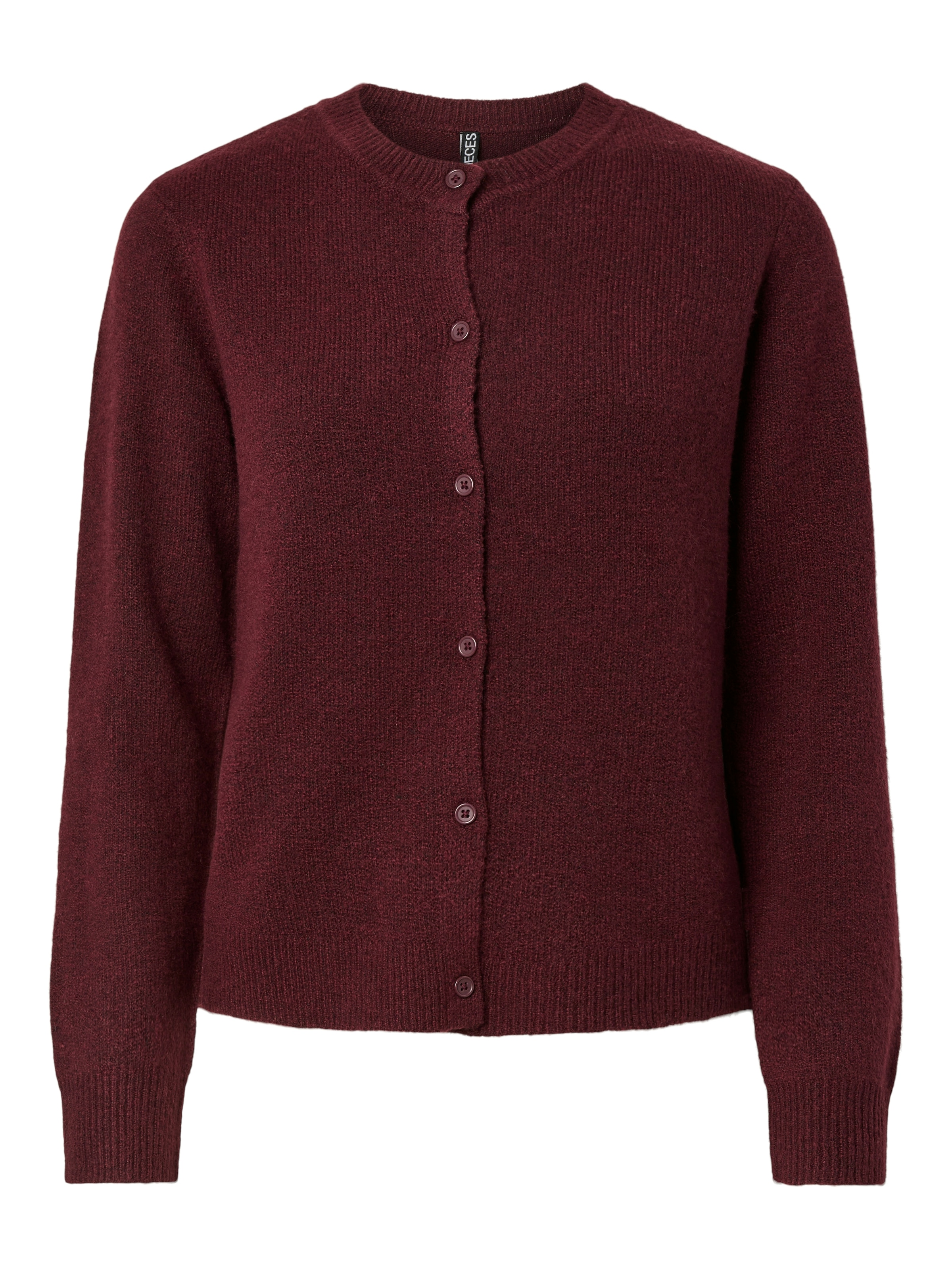 pieces Veste en tricot »PCMALOU LS KNIT CARDIGAN NOOS BC« Materialmix, slim fit