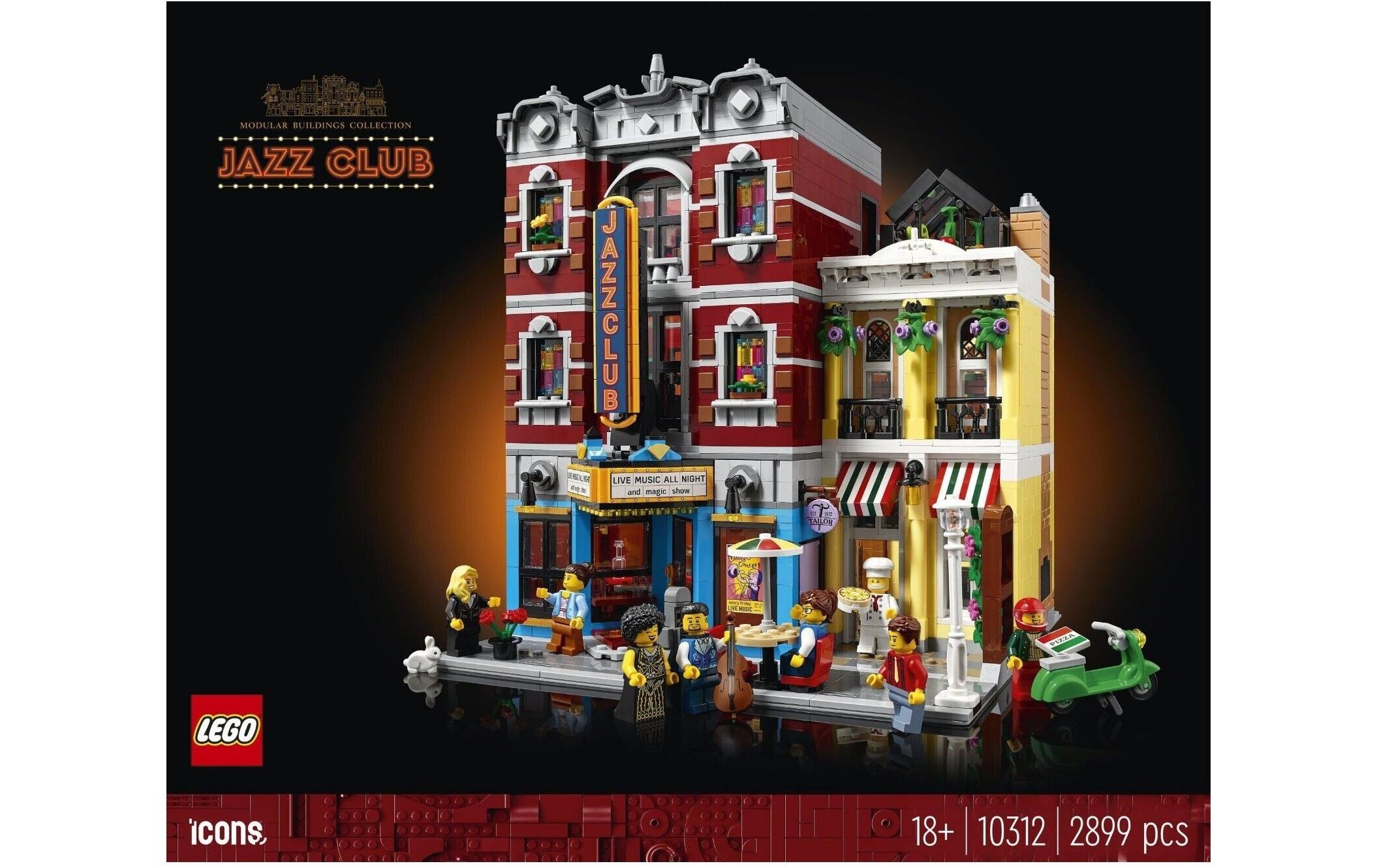 Image of LEGO Konstruktions-Spielset "LEGO Jazz Club 10312"