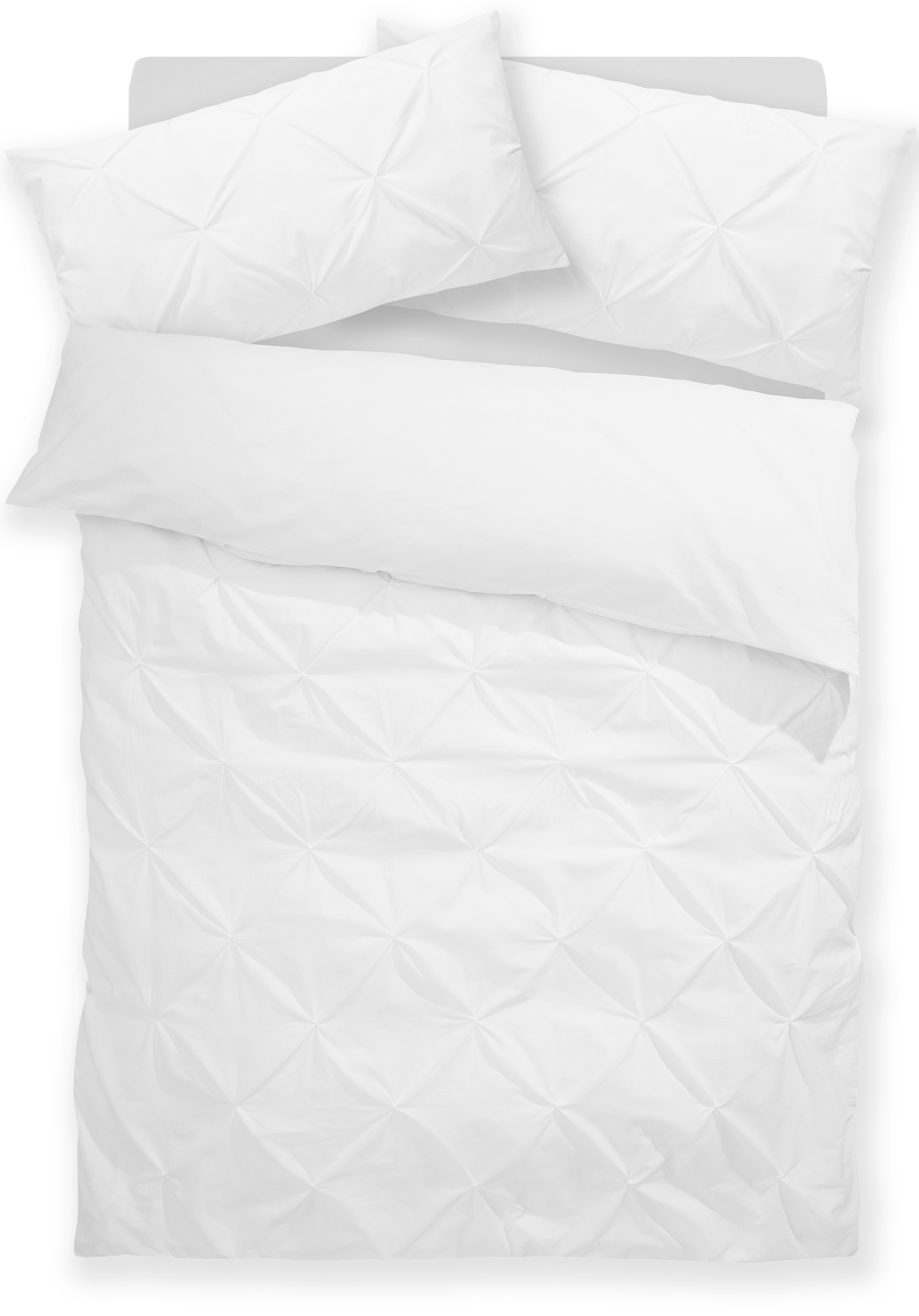 Image of GOODproduct Bettwäsche "Elliant in Gr. 135x200 oder 155x220 cm" 2 Stk. Bettwäsche aus Baumwolle, elegante Bettwäsche mit Hochtief-Struktur
