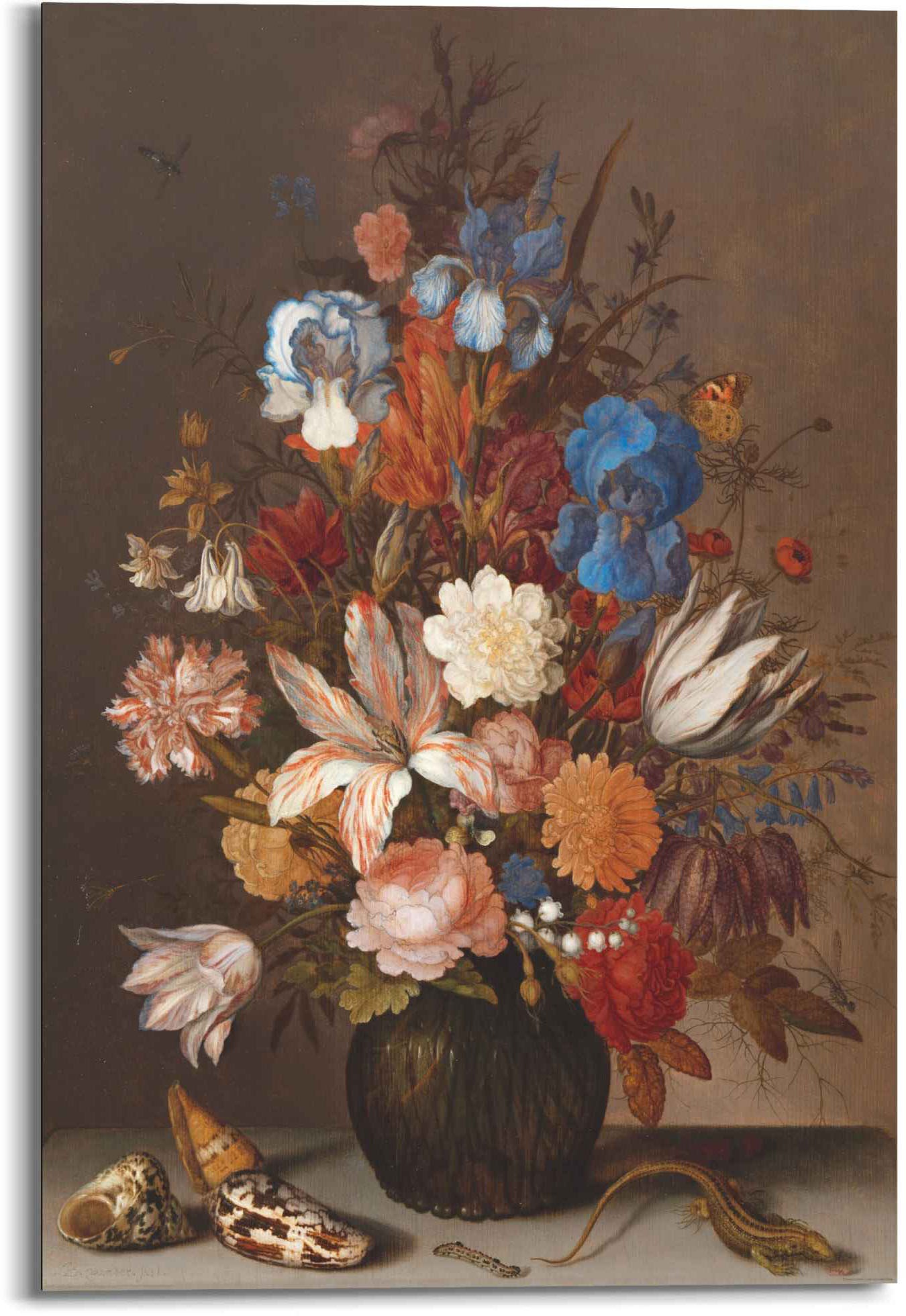 Image of Reinders! Wandbild »Wandbild Stillleben Holländischer Maler - Alte Meister - Blumen - Bouquet«, Stillleben, (1 St.) bei Ackermann Versand Schweiz