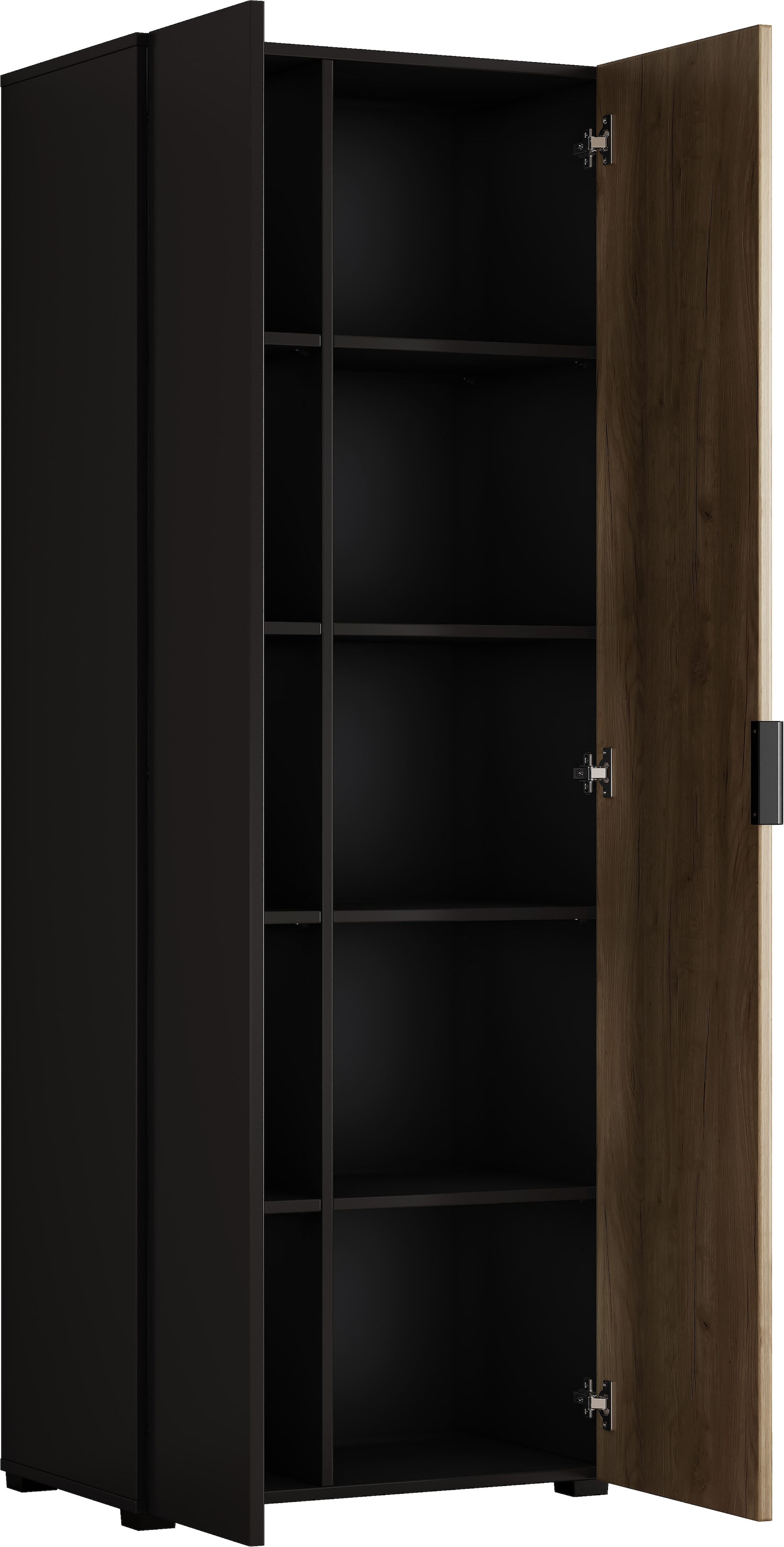 GOODproduct Aktenschrank »ASPEA-AS1T5F« Set,  Mehrzweckschrank, modernes Design mit Akustikpaneel-Optik
