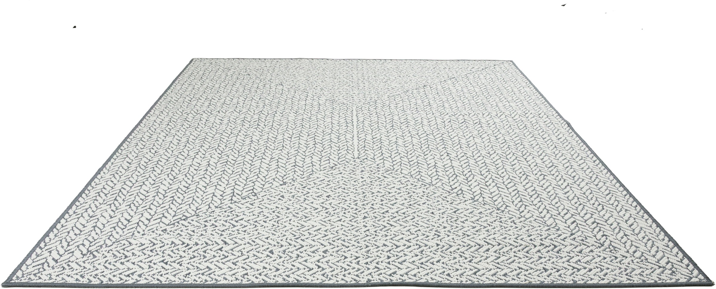 GOODproduct Teppich »Matts Wende-Teppich in Strick-Optik auch für Balkon und Terrasse« rechteckig 5 mm Höhe In- und Outdoor geeignet, Wetterfest & UV-beständig,