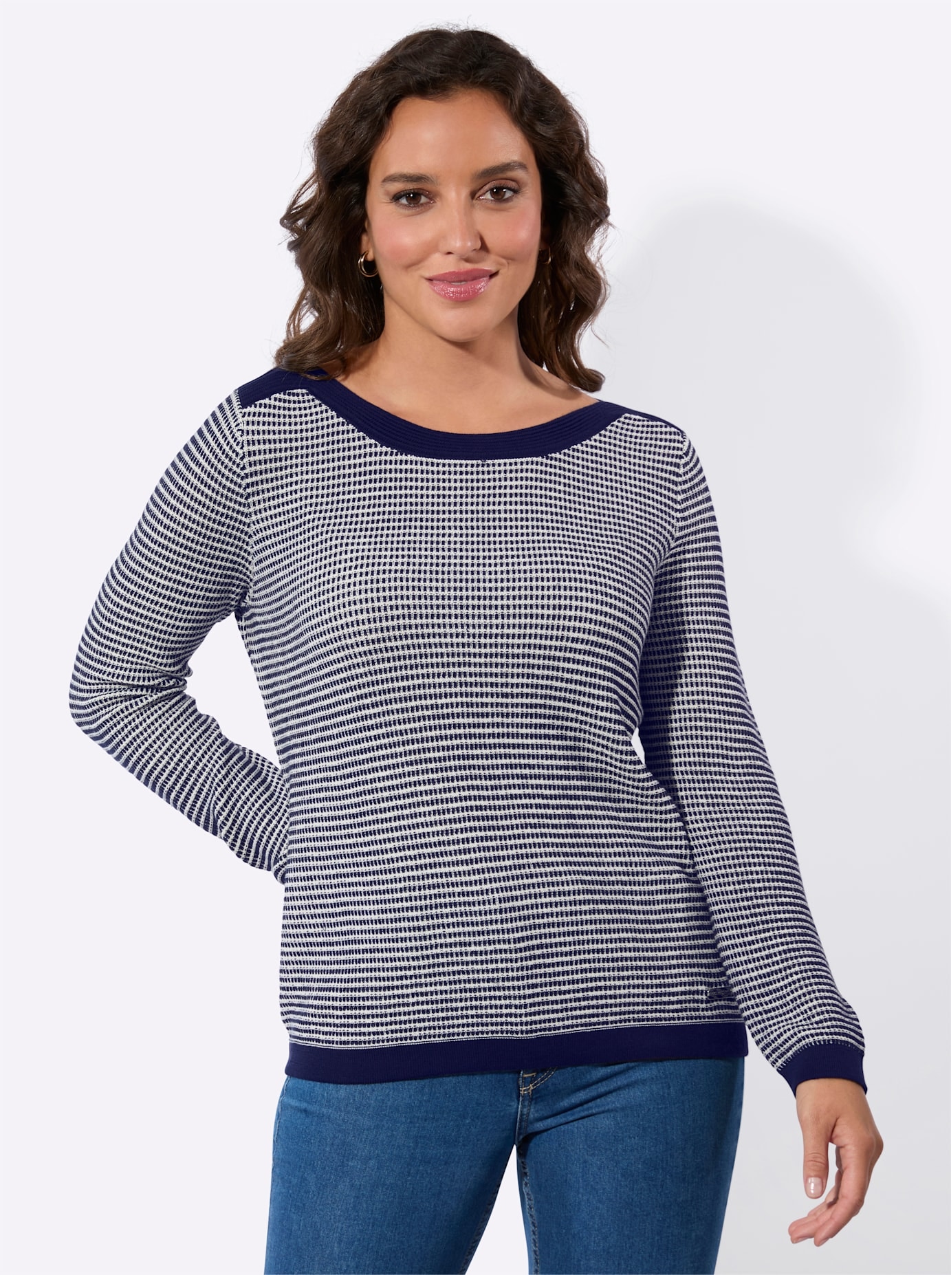 Casual Looks Strickpullover "Langarm-Pullover"