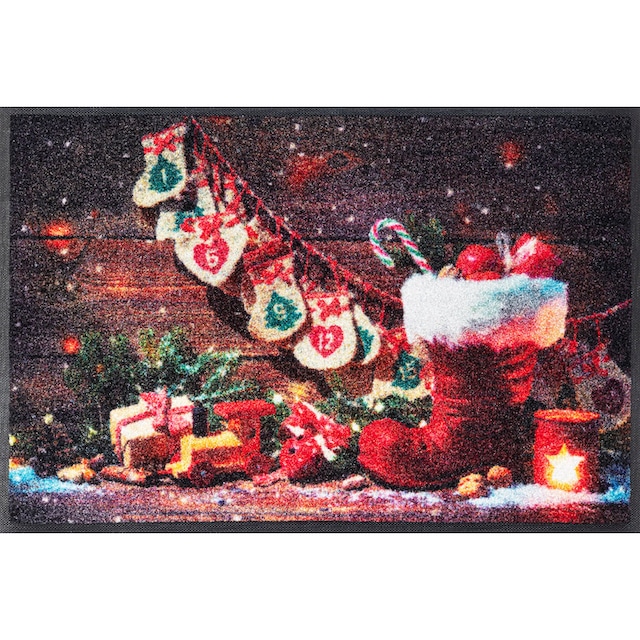 Kleen-Tex Fussmatte »Advent Season«, rechteckig, Schmutzfangmatte, Motiv  Weihnachten, waschbar günstig kaufen