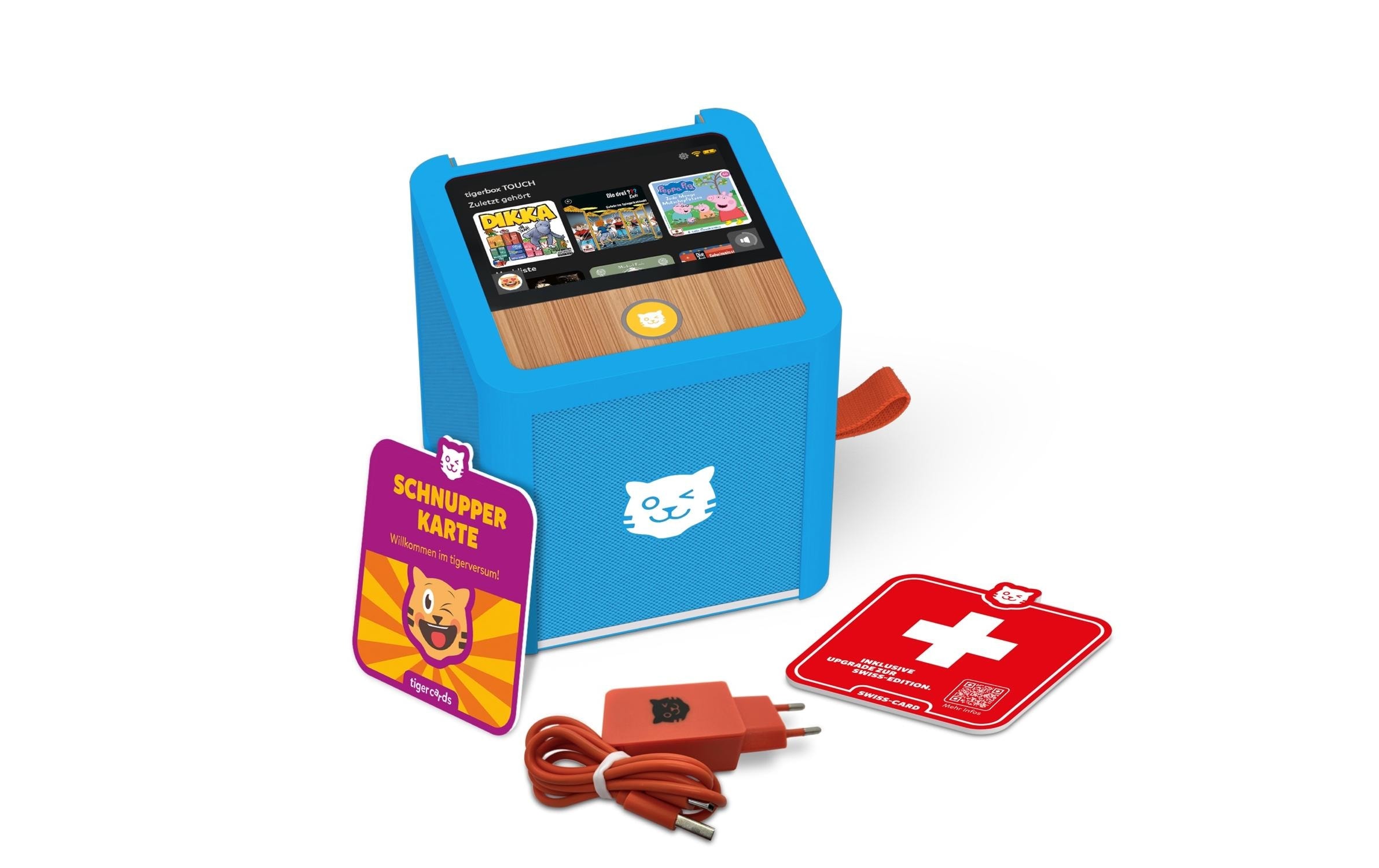 TigerMedia Lautsprecher »Touch Plus Swiss Edition Blau«