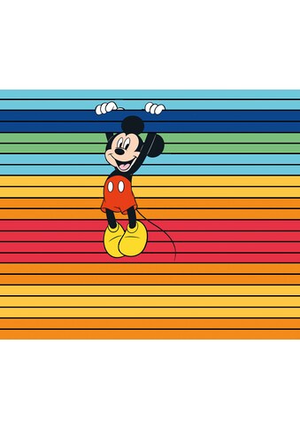Vliestapete »Mickey Magic Rainbow«, 300x250 cm (Breite x Höhe)