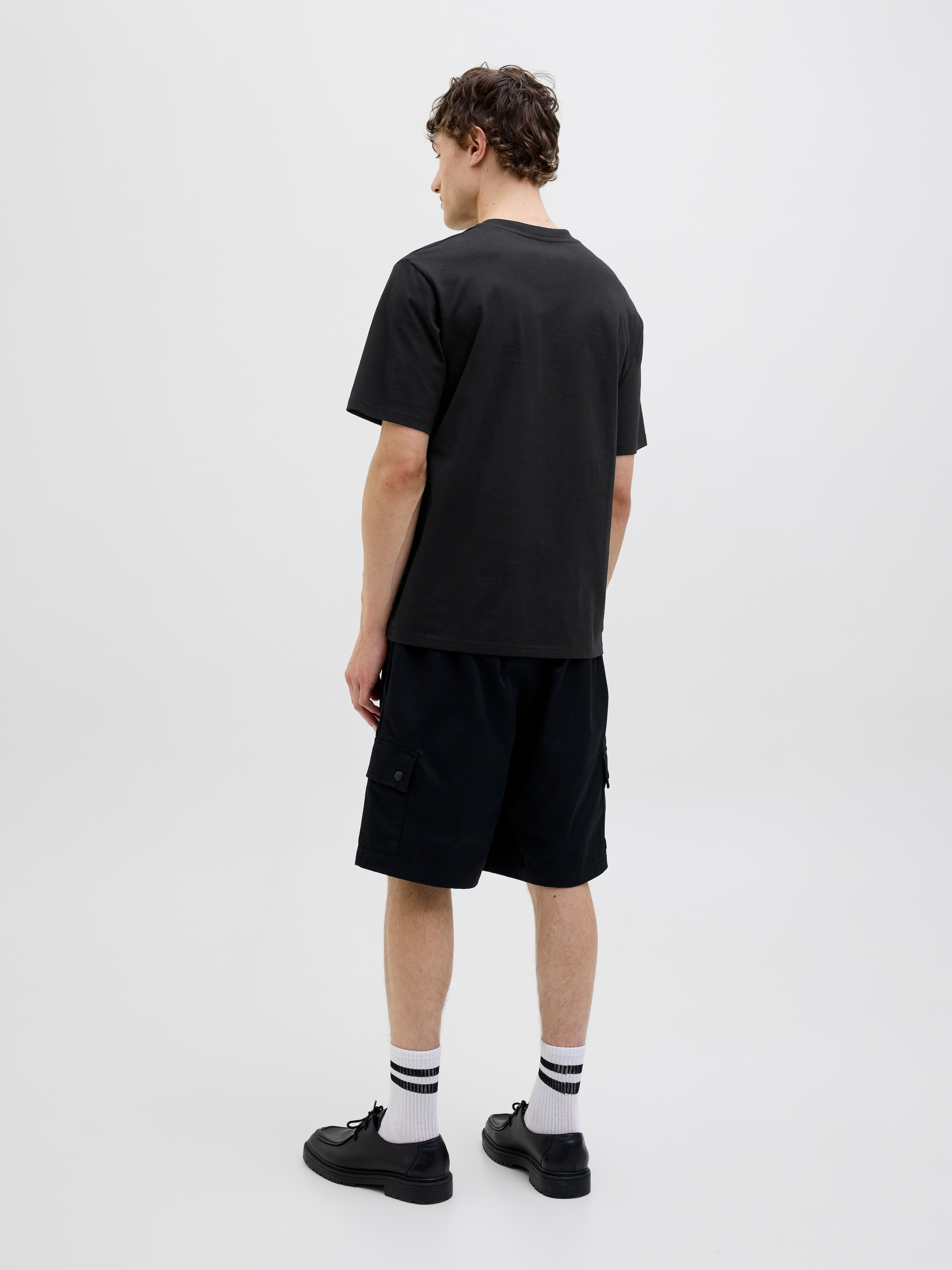 Jack & Jones T-Shirt »JCOLIDO AOP FRONT PRINT TEE SS CREW NECK«, mit Frontprint
