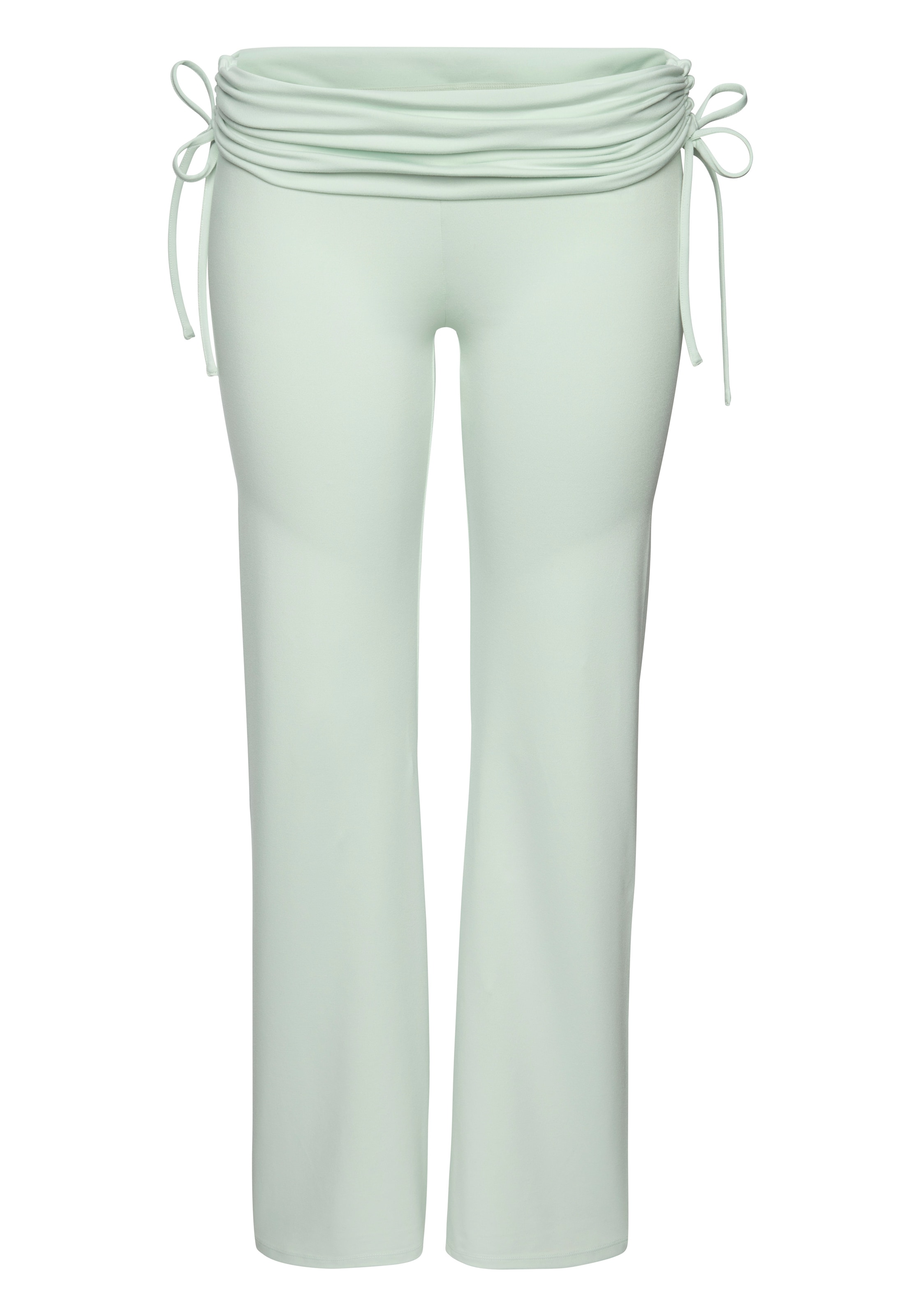 Image of LASCANA ACTIVE Sporthose "- Flared Leggings - Freizeithose -" mit Umschlagbund zum Raffen, Ideal für Sport- und Freizeit