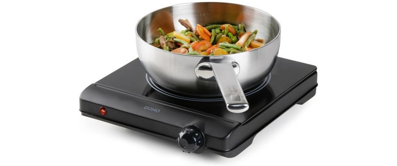 Domo Einzelkochplatte »DO30111KP 1250 W« Keramische Kochplatte