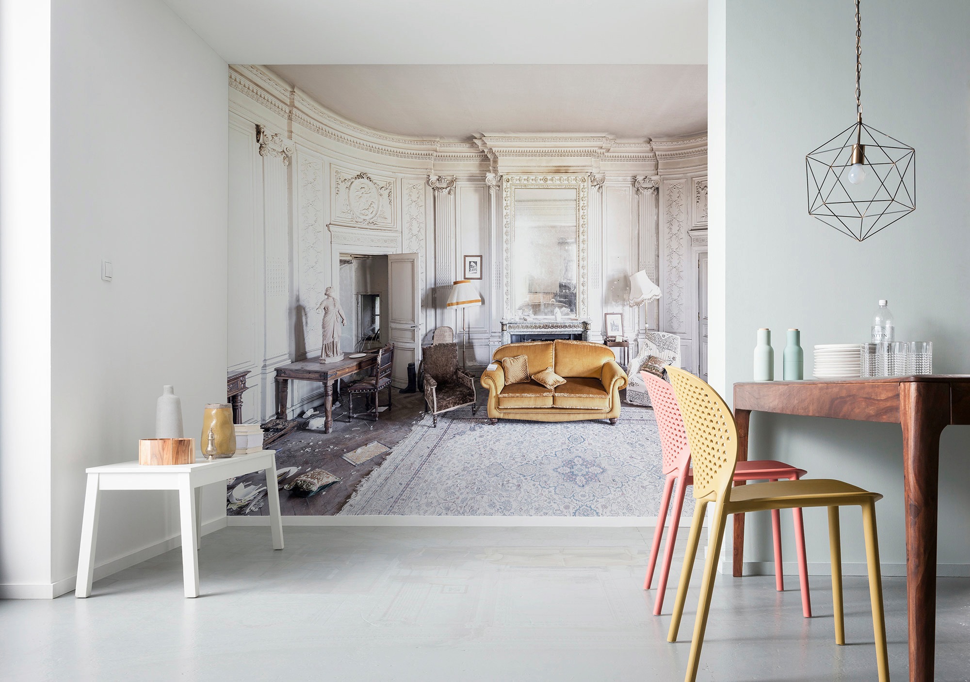 Image of Komar Vliestapete »White Room«, bedruckt-Barock-Destroyed-Effekte, lichtbeständig und wasserfest bei Ackermann Versand Schweiz