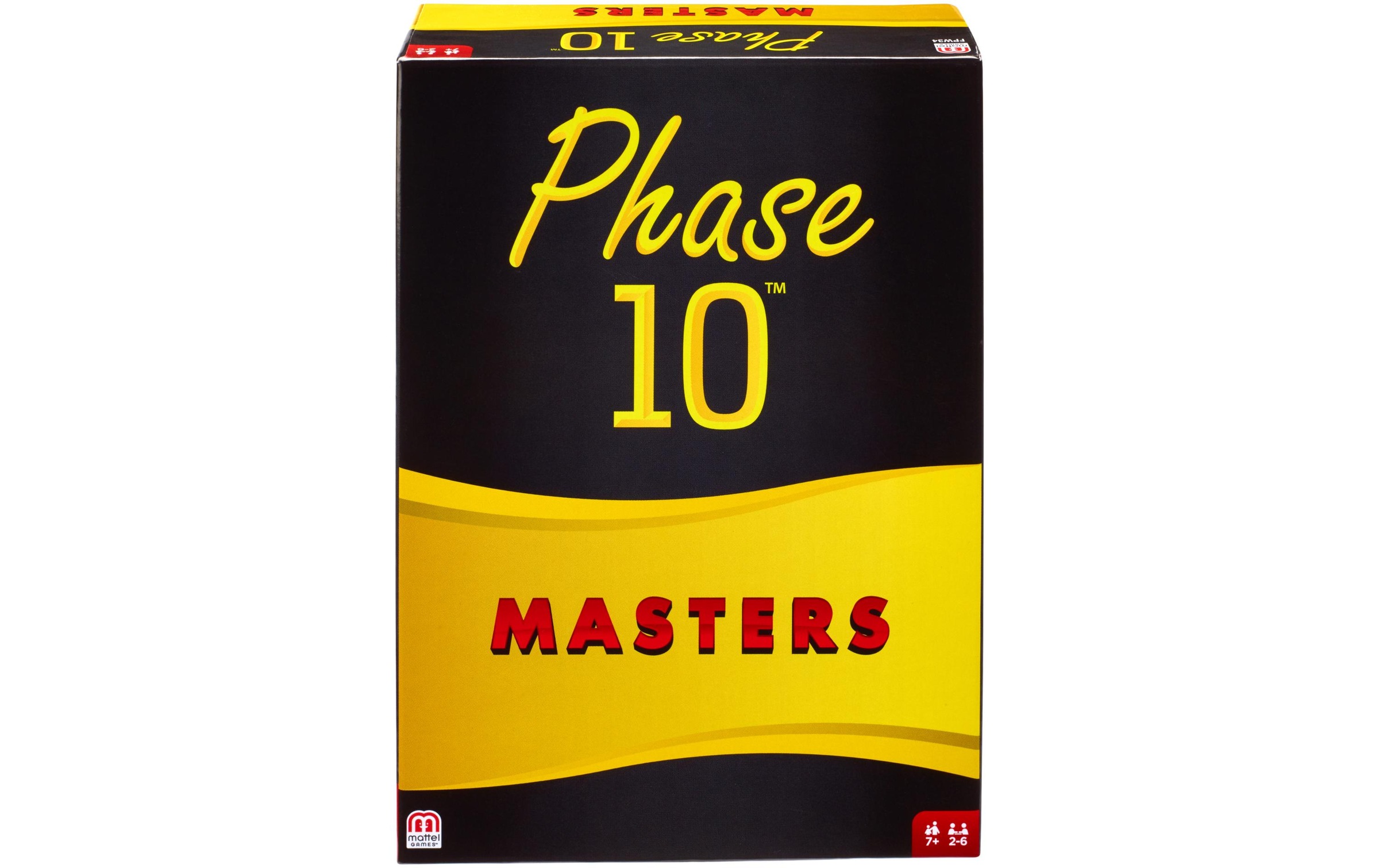 Image of Mattel games Spiel »Phase 10 Masters Kartenspiel D« bei Ackermann Versand Schweiz