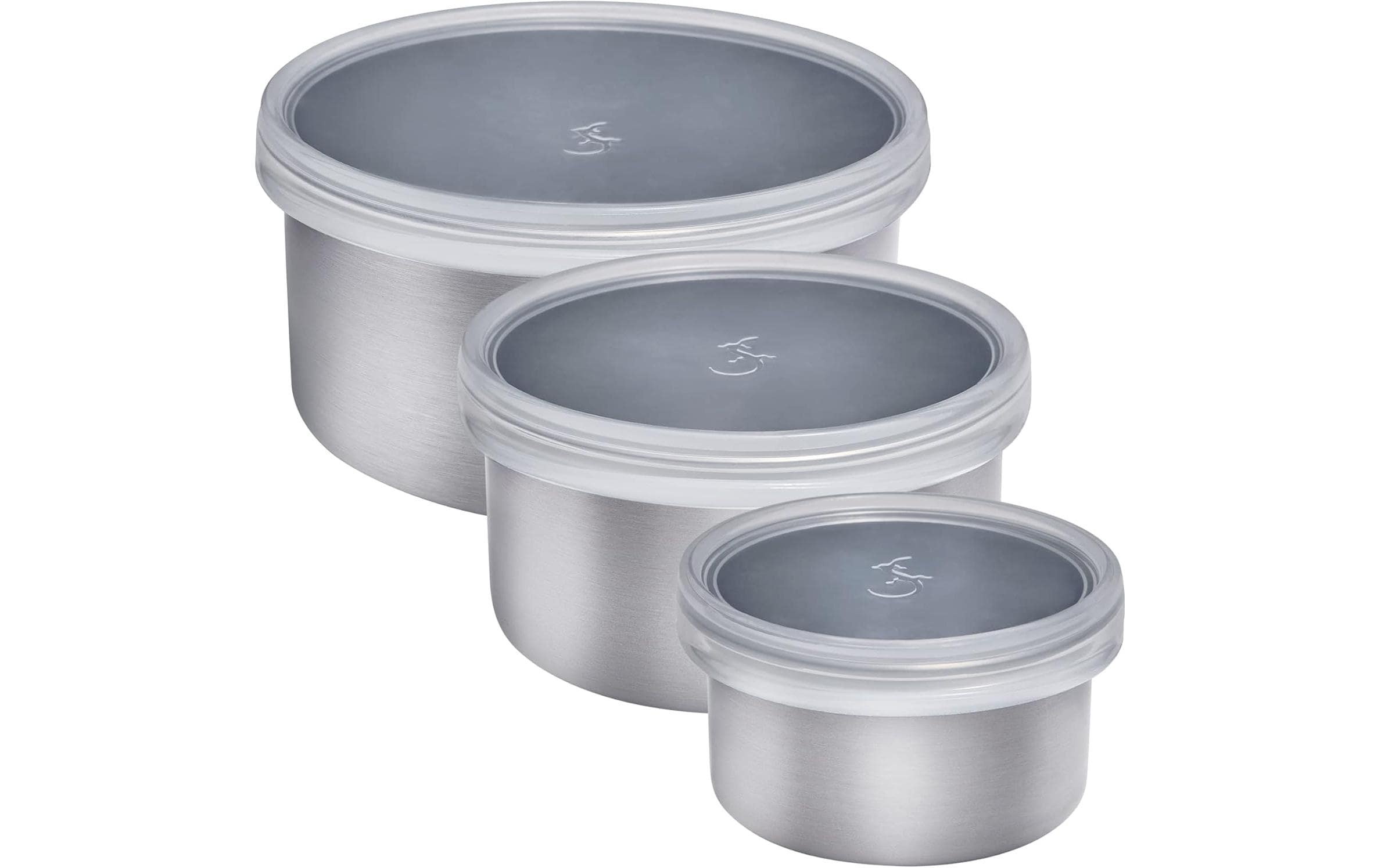 Image of Lurch Vorratsdose "3 Stück, 0.4 l Silber" 3 Stk. tlg.