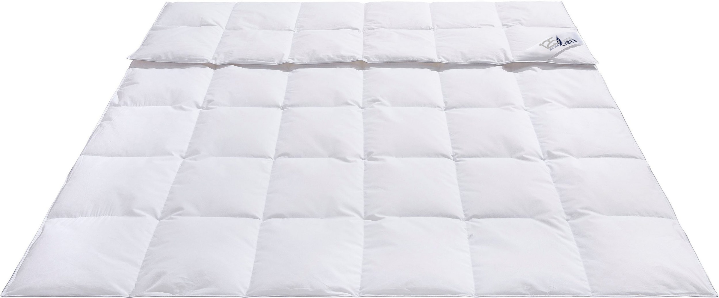 OBB Daunenbettdecke »Edition 125 Jahre, Bettdecken für Sommer und Winter, Ganzjahresdecke«. Füllung 90%Daunen, 10% Federn, Bezug 100% Baumwolle, Bettdecke 135x200 cm, 155x220 cm & weitere Grössen, Made in Germany