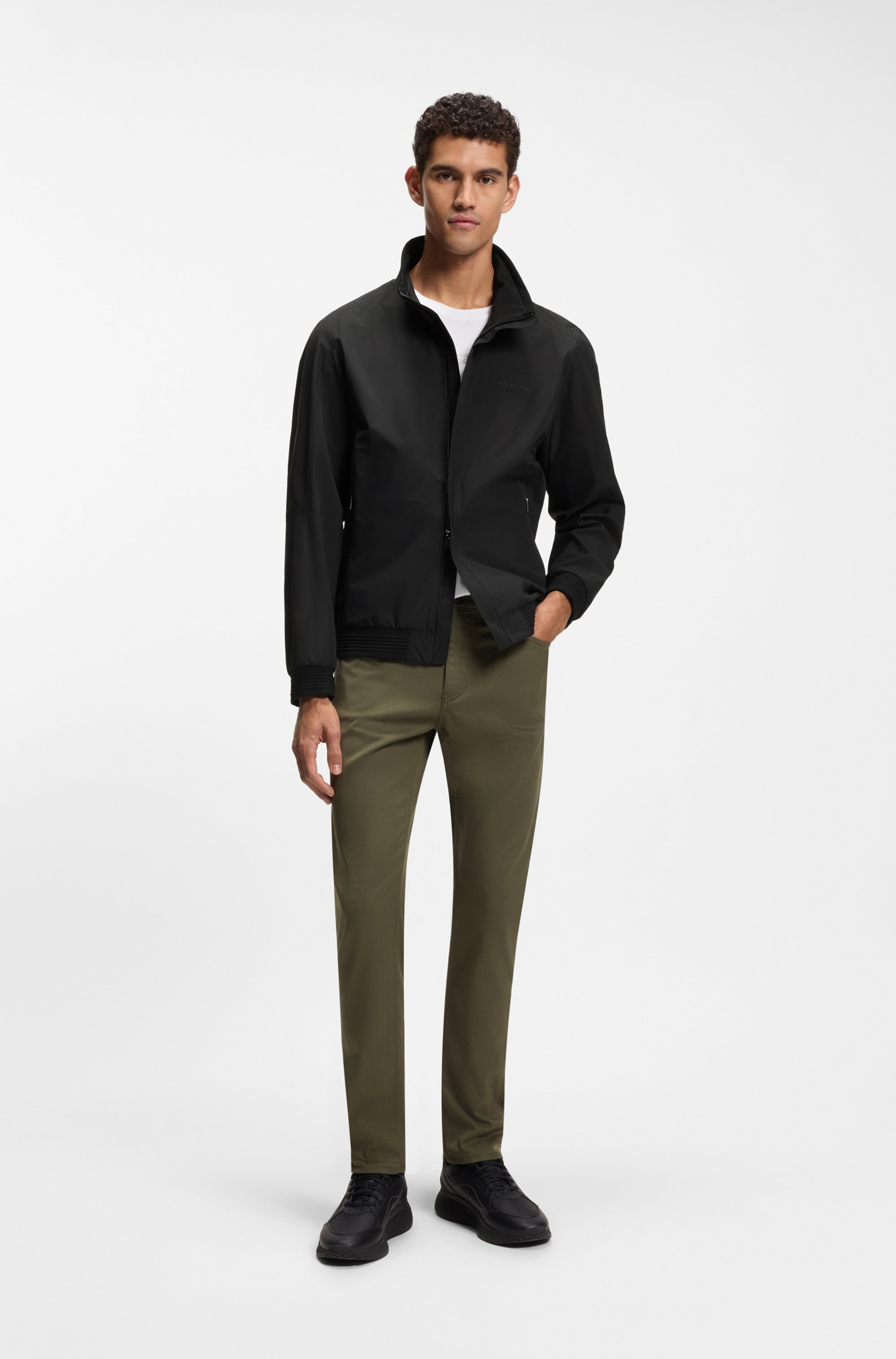 BOSS GREEN Veste softshell »Porsche Spirit 70 Capsule Collection« mode homme premium limitée, veste fonctionnelle, déperlante, coupe-vent
