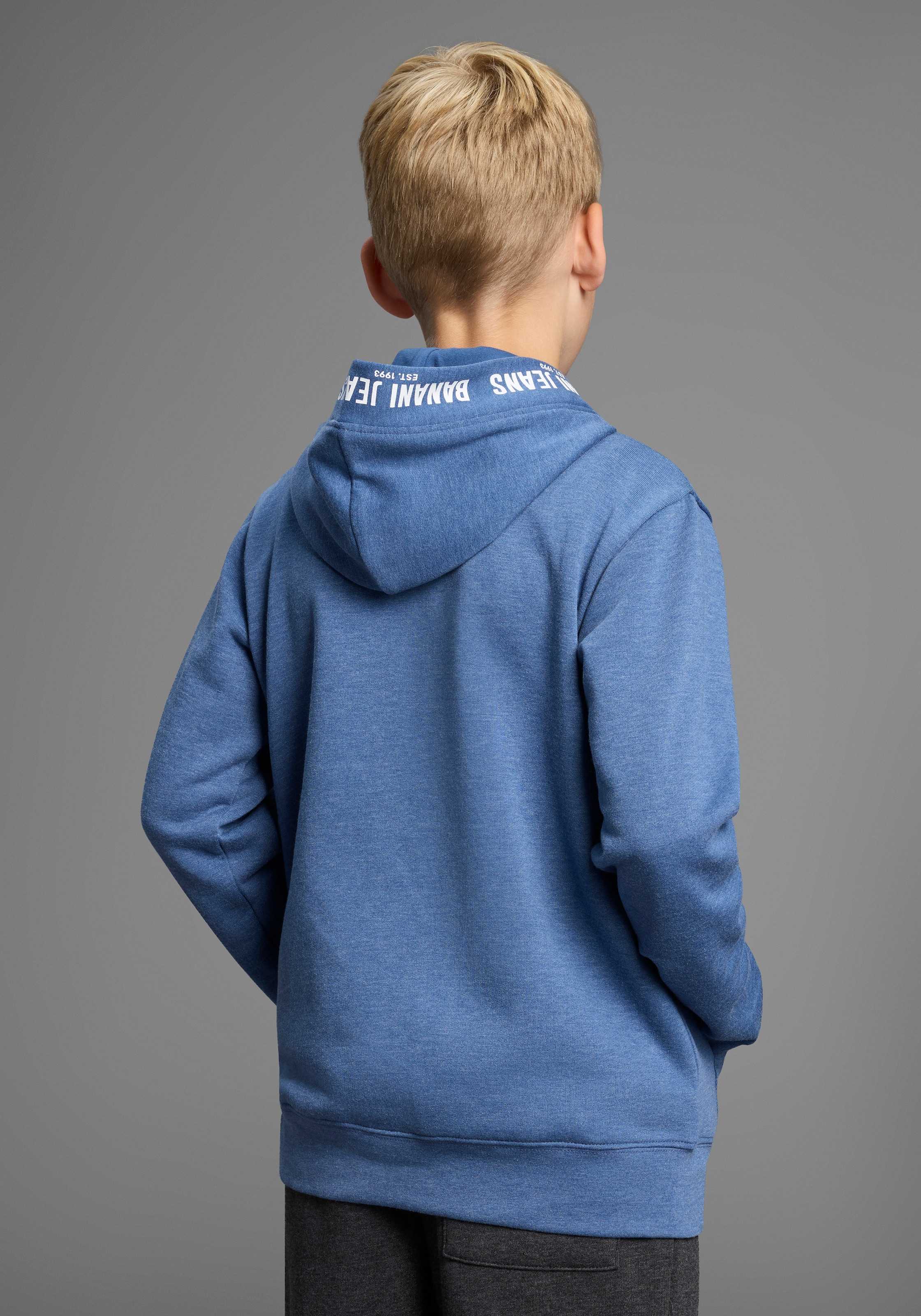 Bruno Banani Sweat à capuche »Hoodie mit Drucken« NEU: BRUNO BANANI für TEENS! Hoodie mit Logo-Drucken