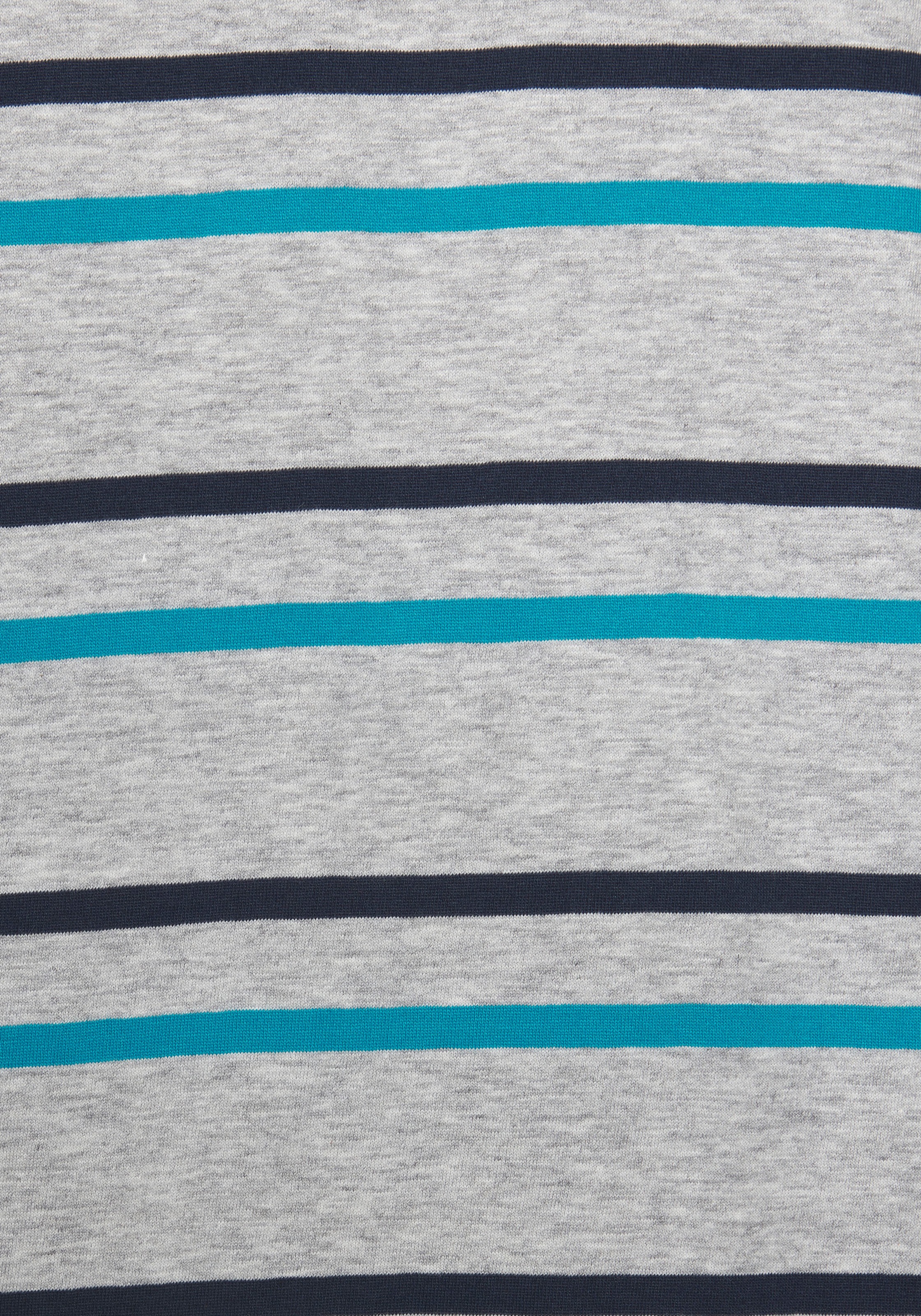 s.Oliver Pyjama »in kurzer Form« 1 Stück, 2 tlg. mit gestreiftem Shirt