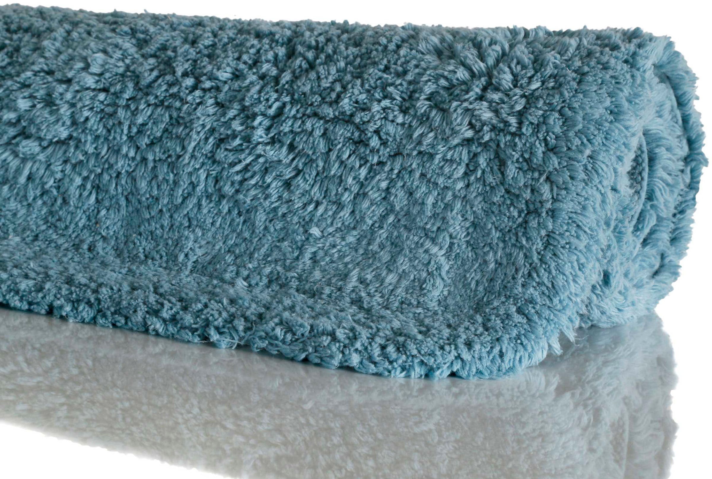 Wecon home Basics Badematte »Ole WB-2721«, fussbodenheizungsgeeignet, 100% Baumwollflor, waschbar, einfarbig, Badezimmerteppich