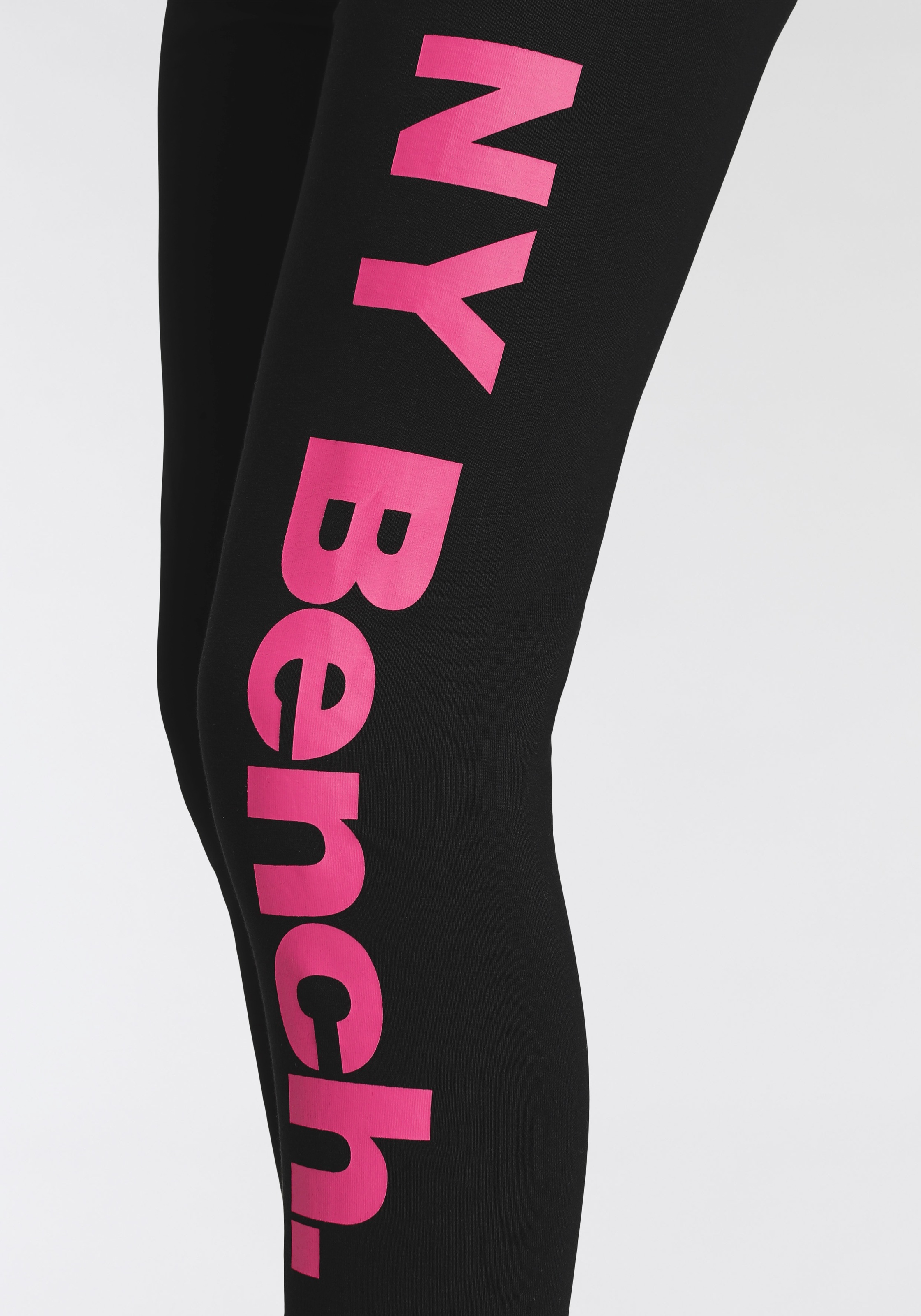 Trendige Bench. Shirt & Leggings, mit (Set, ohne tlg.), kaufen Mindestbestellwert - Logodruck 2 versandkostenfrei