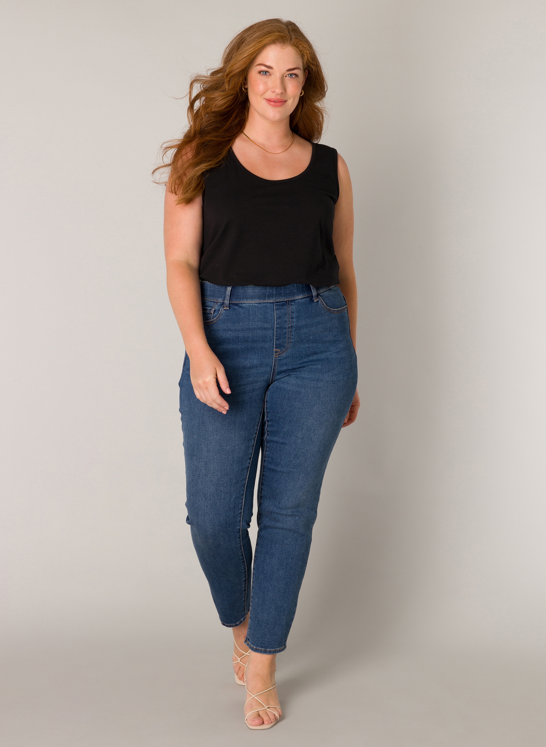 Base Level Curvy Jeggings, in grossen Grössen