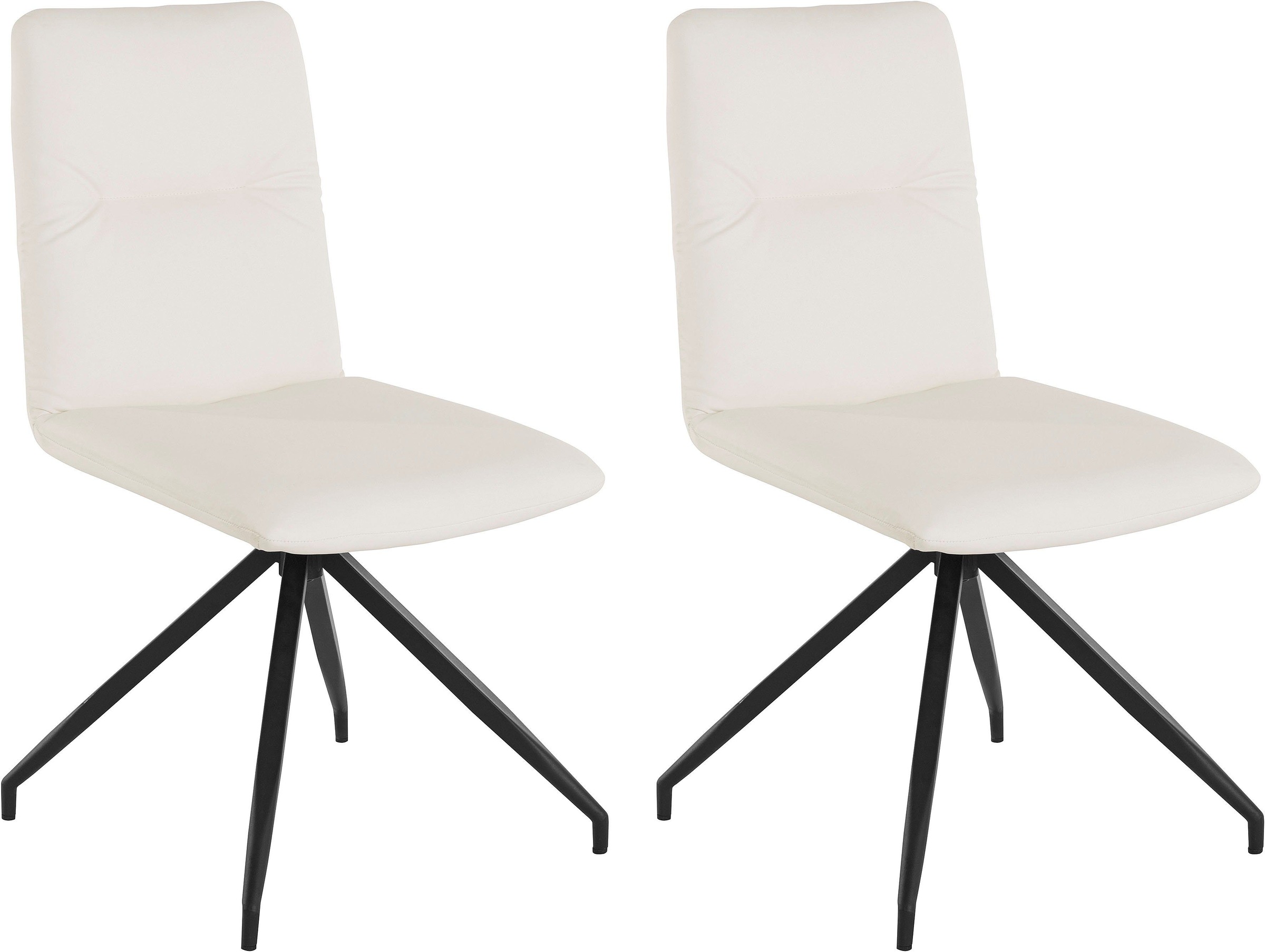 Image of Places of Style Drehstuhl »Loxley«, (Set), 2 St., Kunstleder, in Kunstleder- oder Luxus-Microfaser Bezug auswählbar, vier Farbvarianten, Sitzhöhe 46 cm bei Ackermann Versand Schweiz