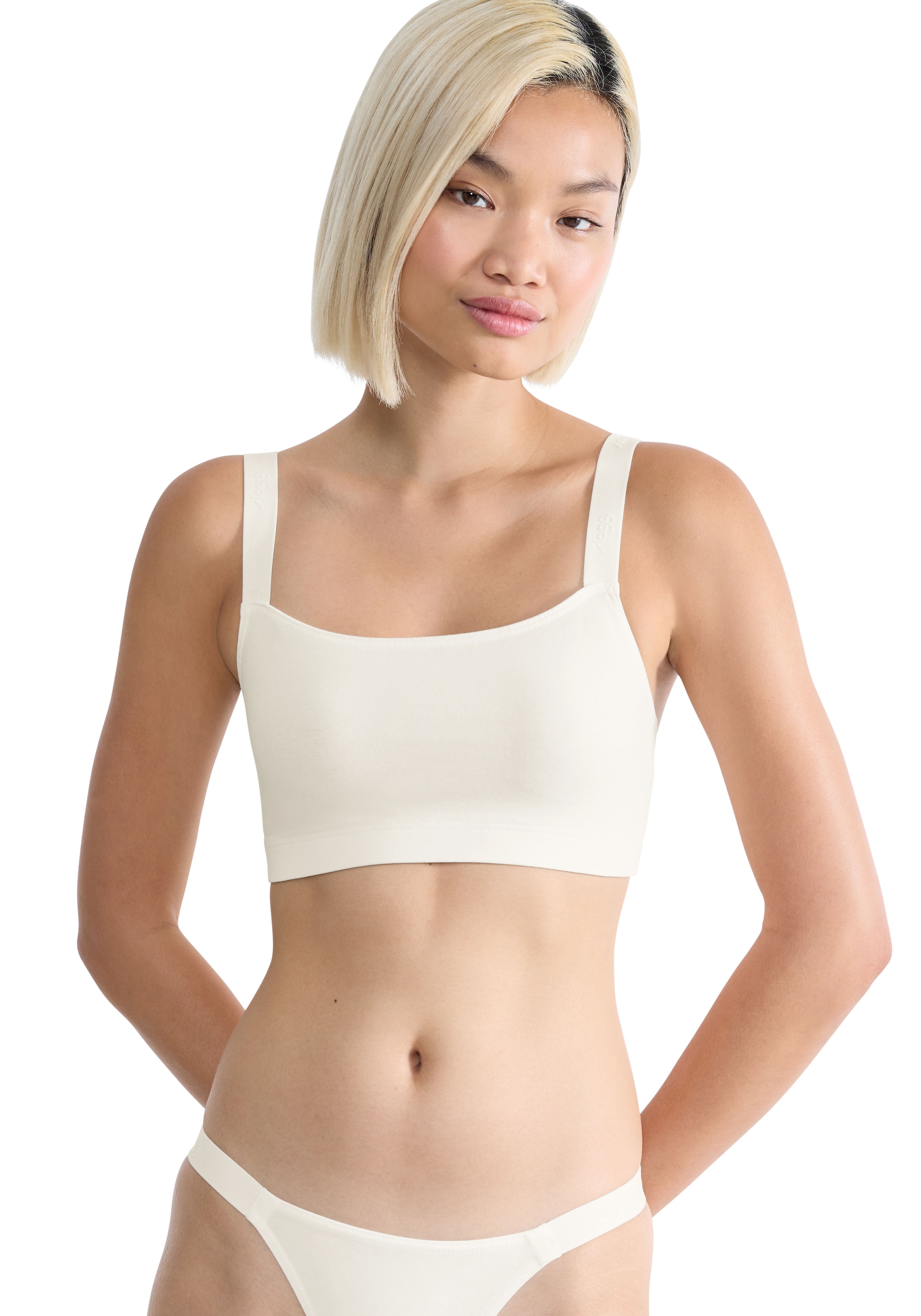 sloggi Bustier »GO Casual«, weiche und atmungsaktive Baumwollqualität