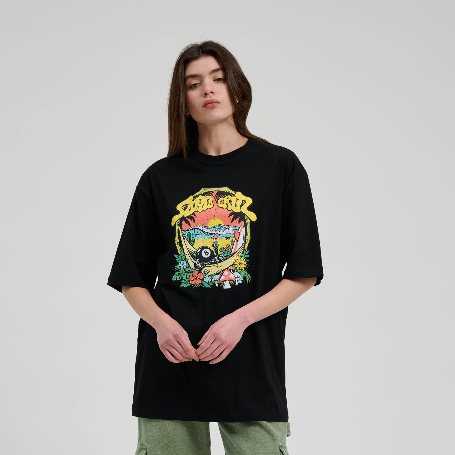 Image of Santa Cruz T-Shirt "WINKOWSKI 8BALLER TRIP FRONT"